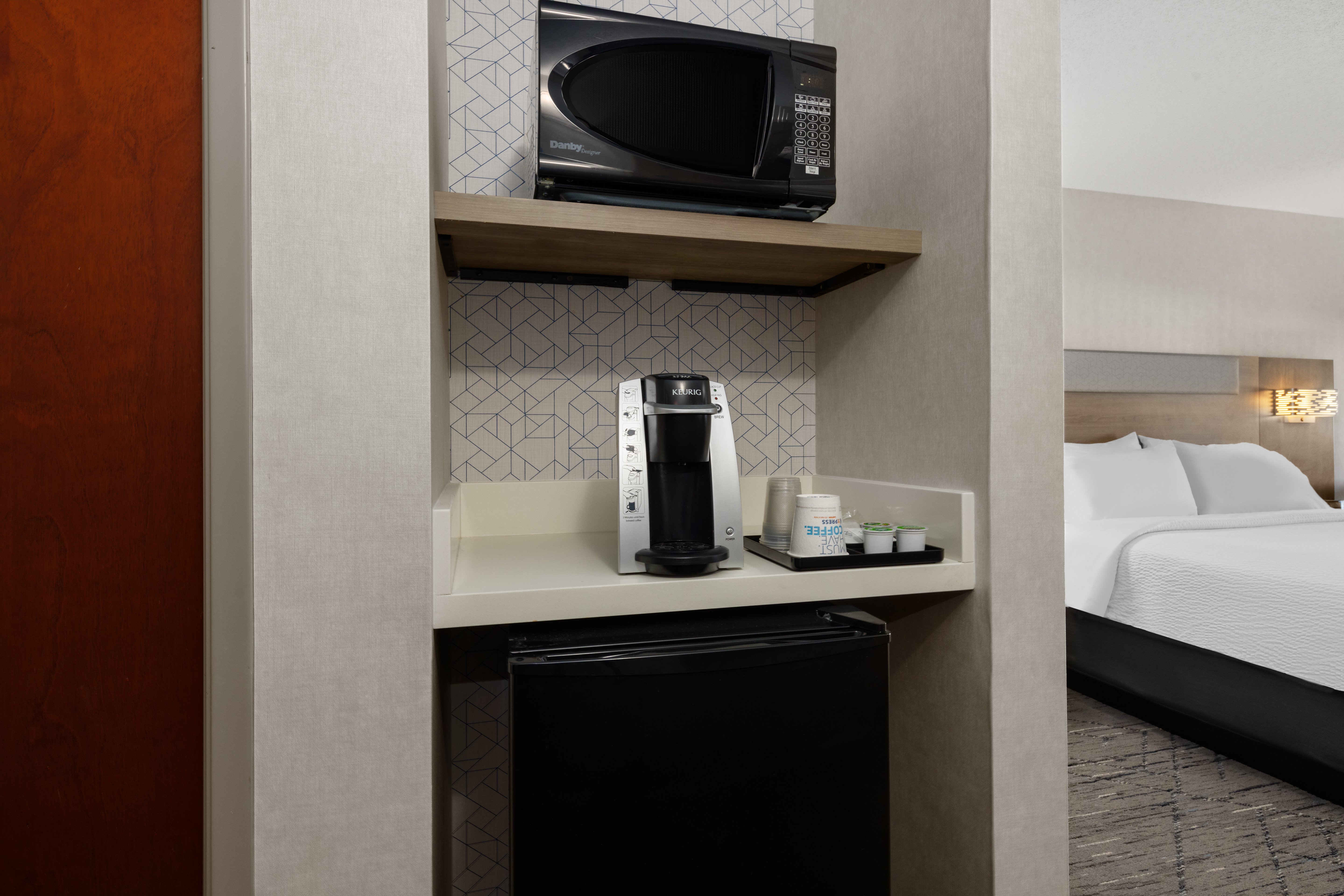 غرفة قياسية بسريرين كوين، Holiday Inn Express Grove City (Outlet Center) 2/2