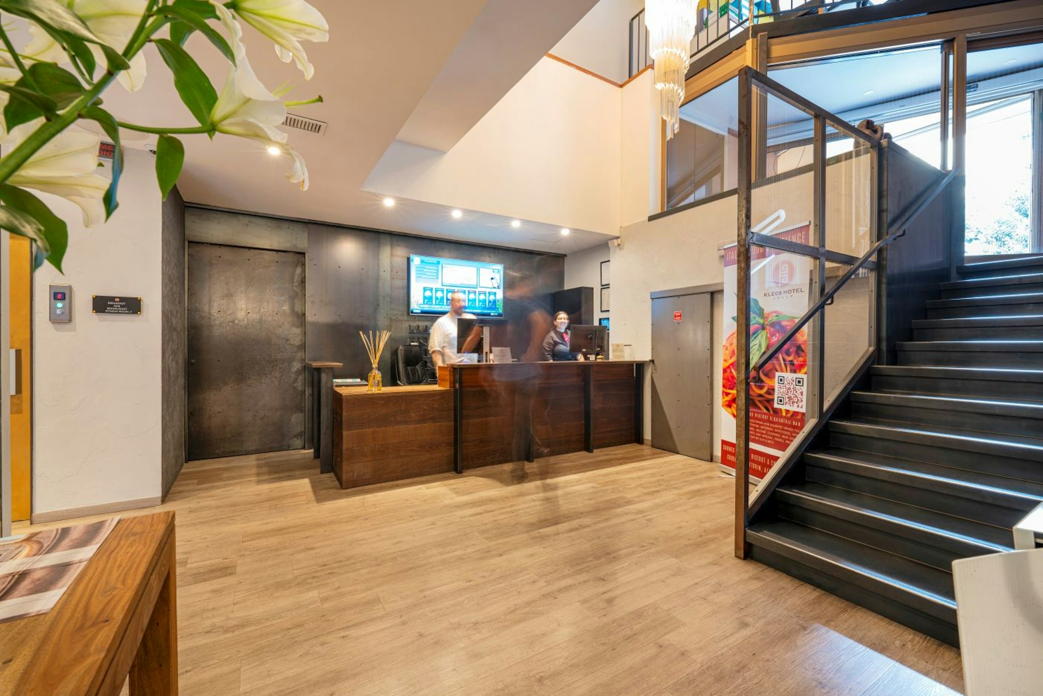 Lobby at Kleos Hotel Milano, MILAN
