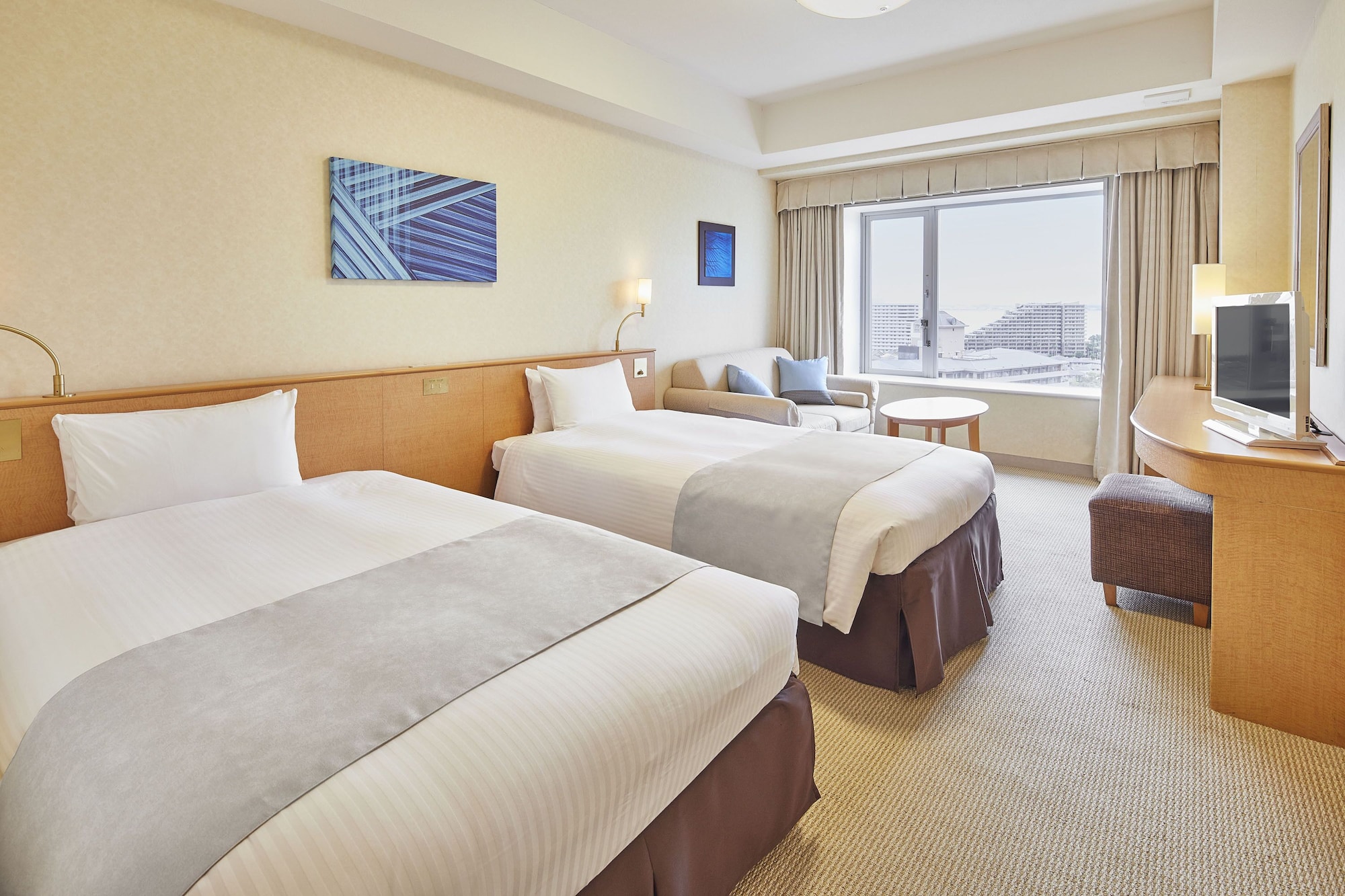 Tower, Standard, Twin Beds