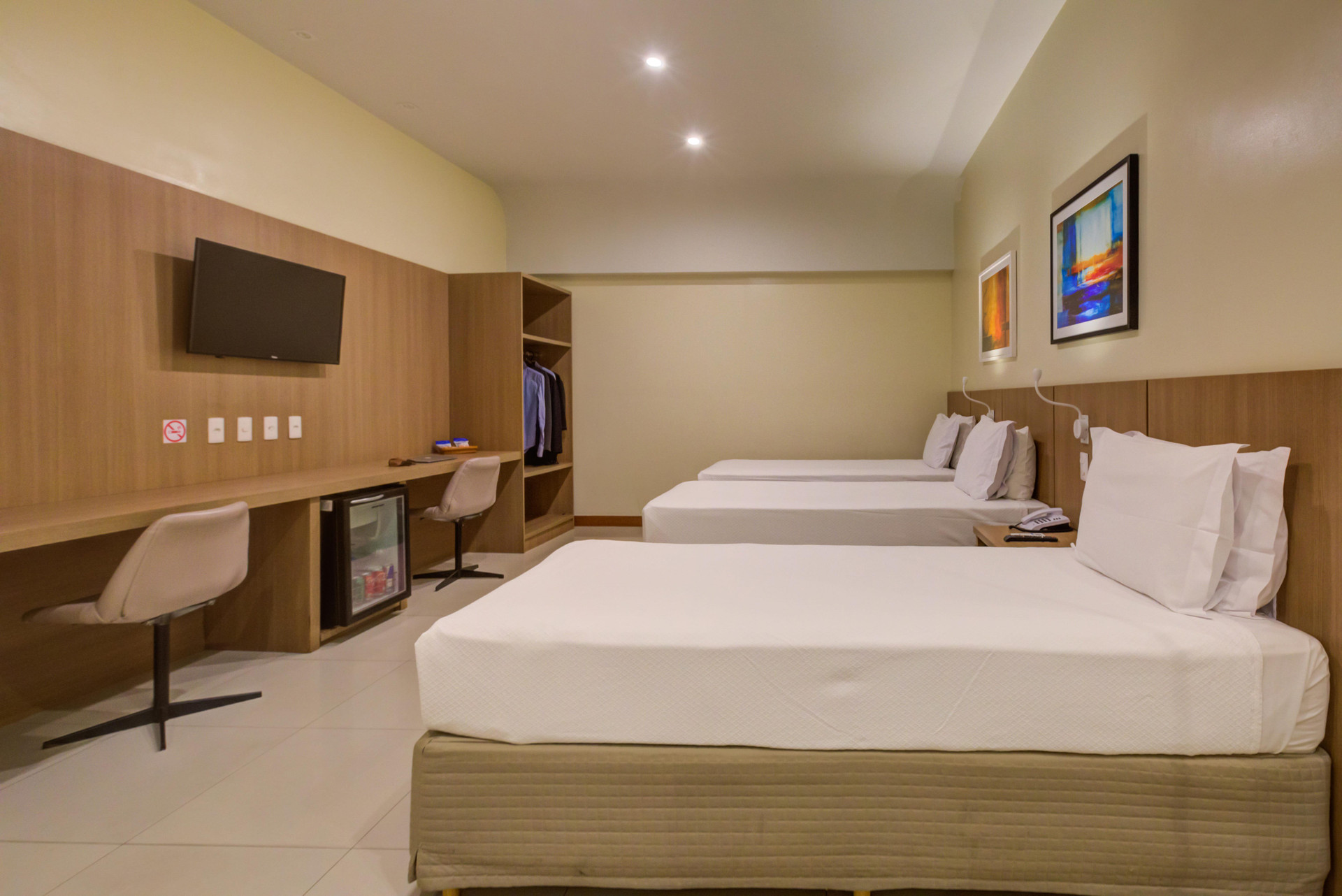 غرفة قياسية ثلاثية، Rio Aeroporto Hotel Galeao 2/4