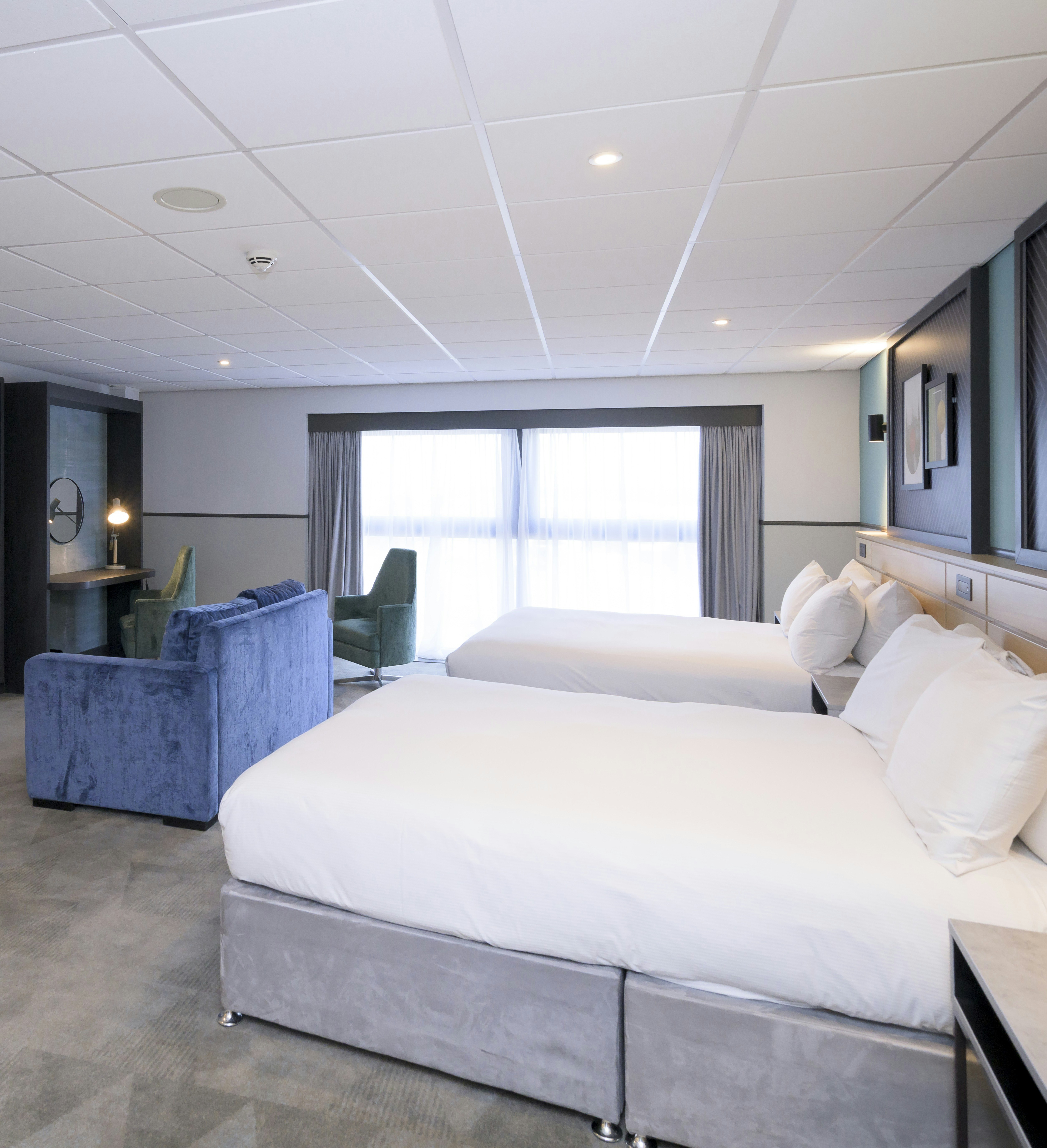 غرفة ديلوكس بسريرين كوين، DoubleTree by Hilton Coventry Building Society Arena 5/10