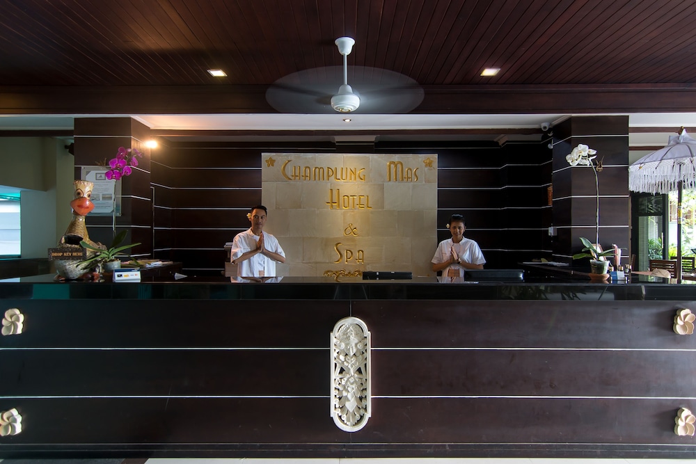 Lobby at Champlung Mas Hotel, Kuta (Bali)