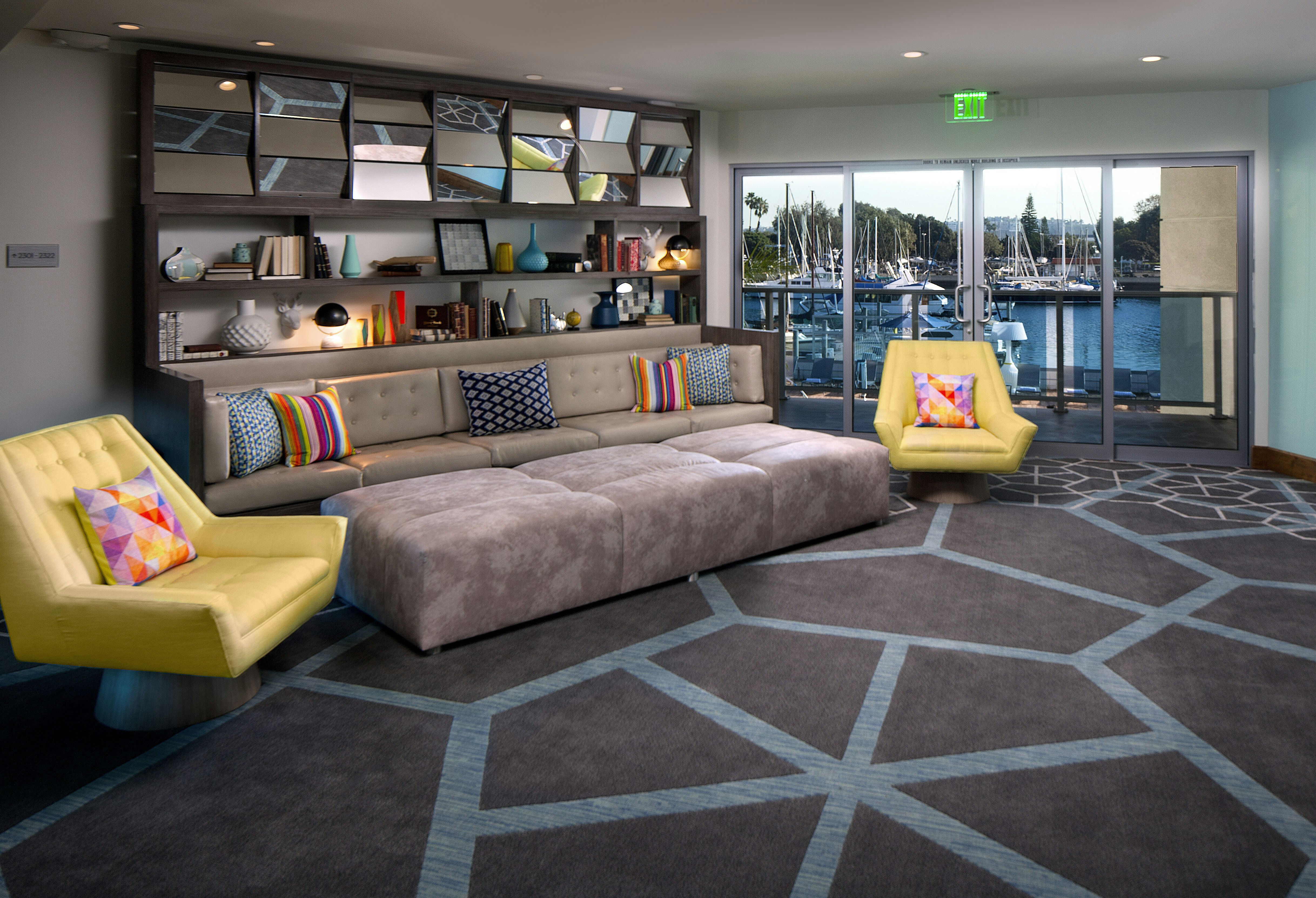 Lobby at Marina Del Rey Hotel, MARINA DEL REY - CA