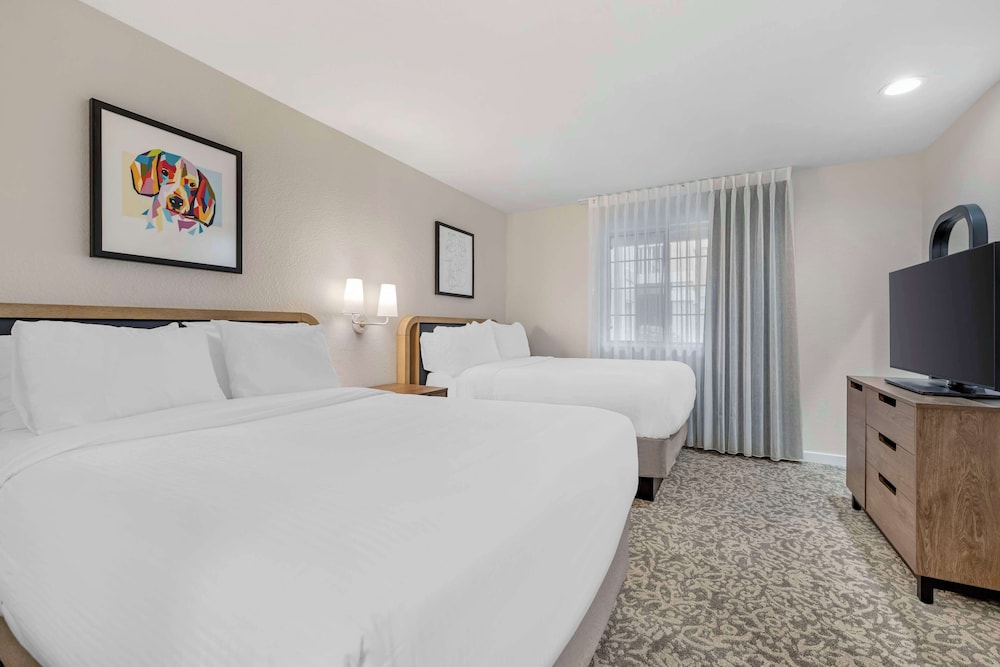 2 Bedrooms, Suite, 1 Queen and 2 Double Beds