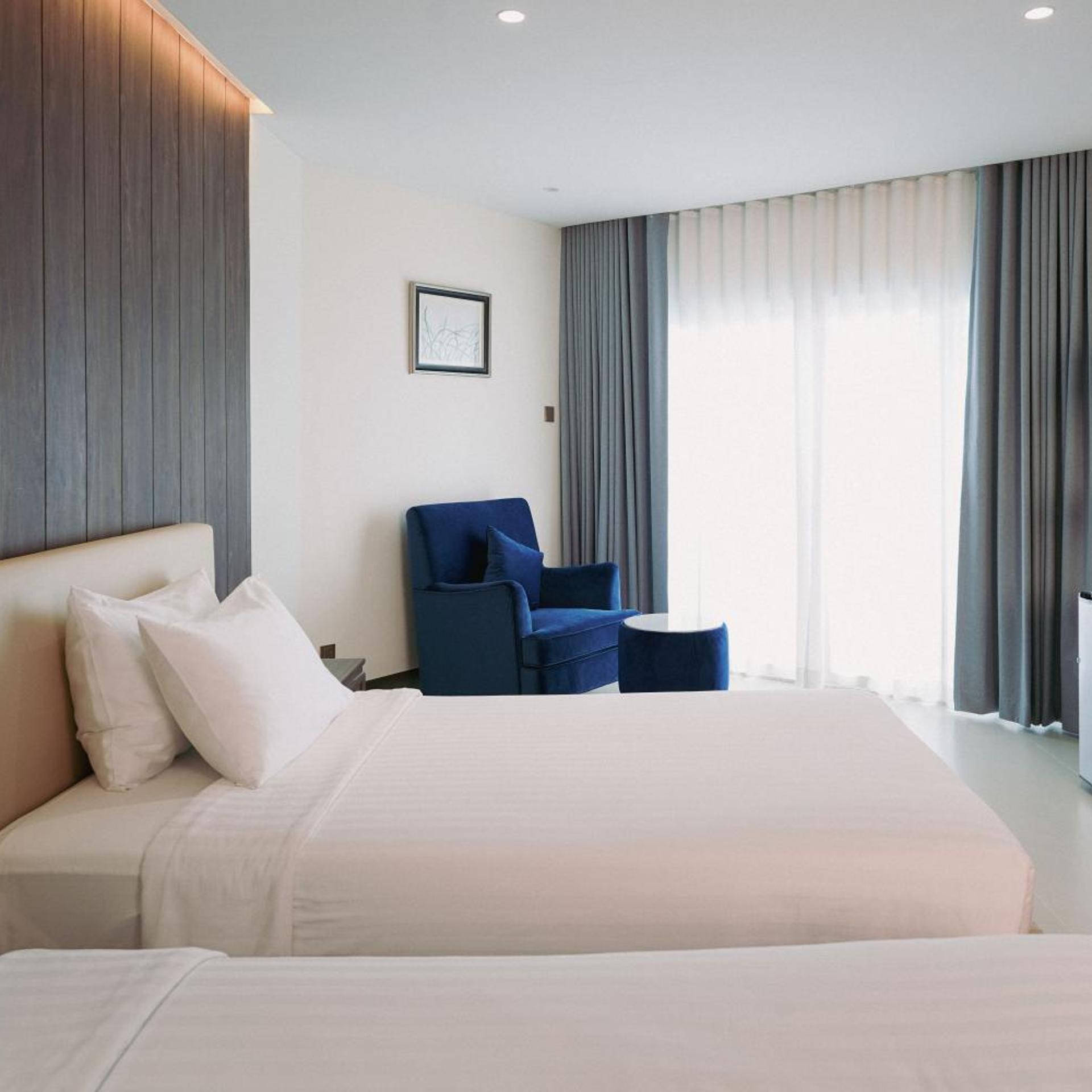 غرفة سوبيريور ديلوكس بسرير مزدوج أو سريرين منفصلين
