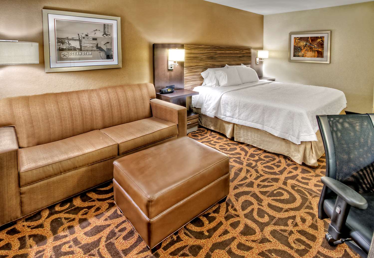 Study, King Bed
