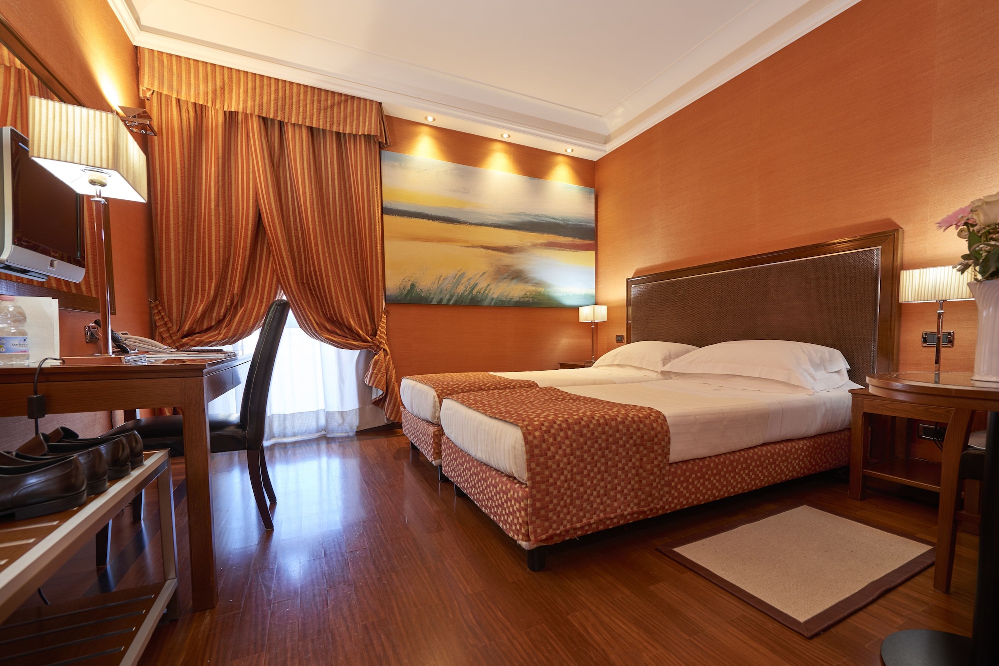 غرفة كومفورت مفردة بسريرين منفصلين، Grand Hotel Adriatico 9/10