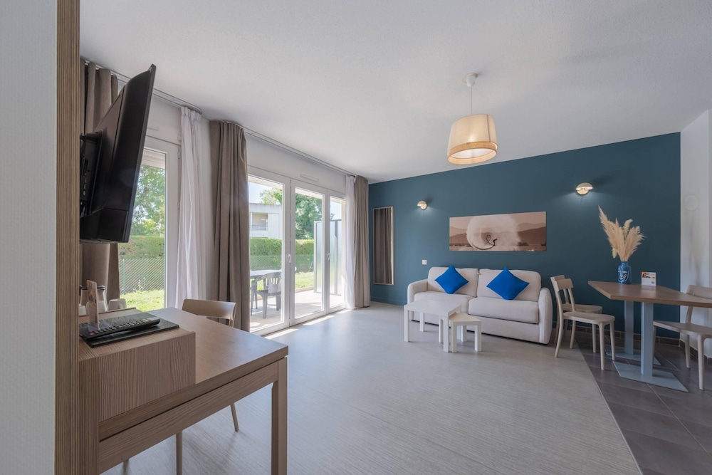 شقة بسرير كوين بغرفة نوم واحدة مع أريكة، Comfort Aparthotel Cannes Mandelieu 6/10
