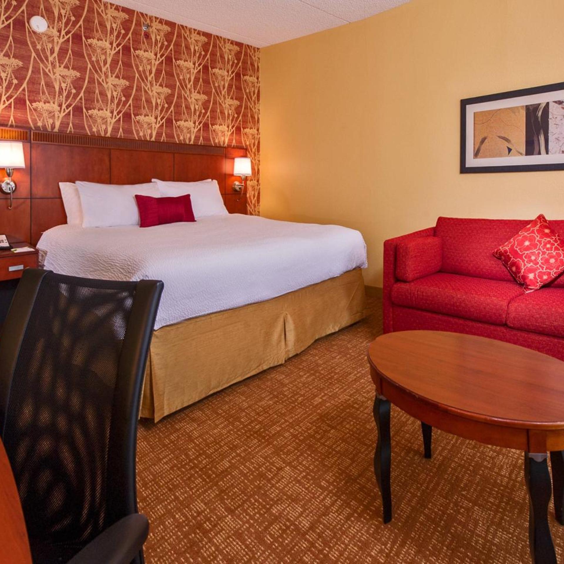 Room, King Bed, Sofa, Bathtub, Accessible