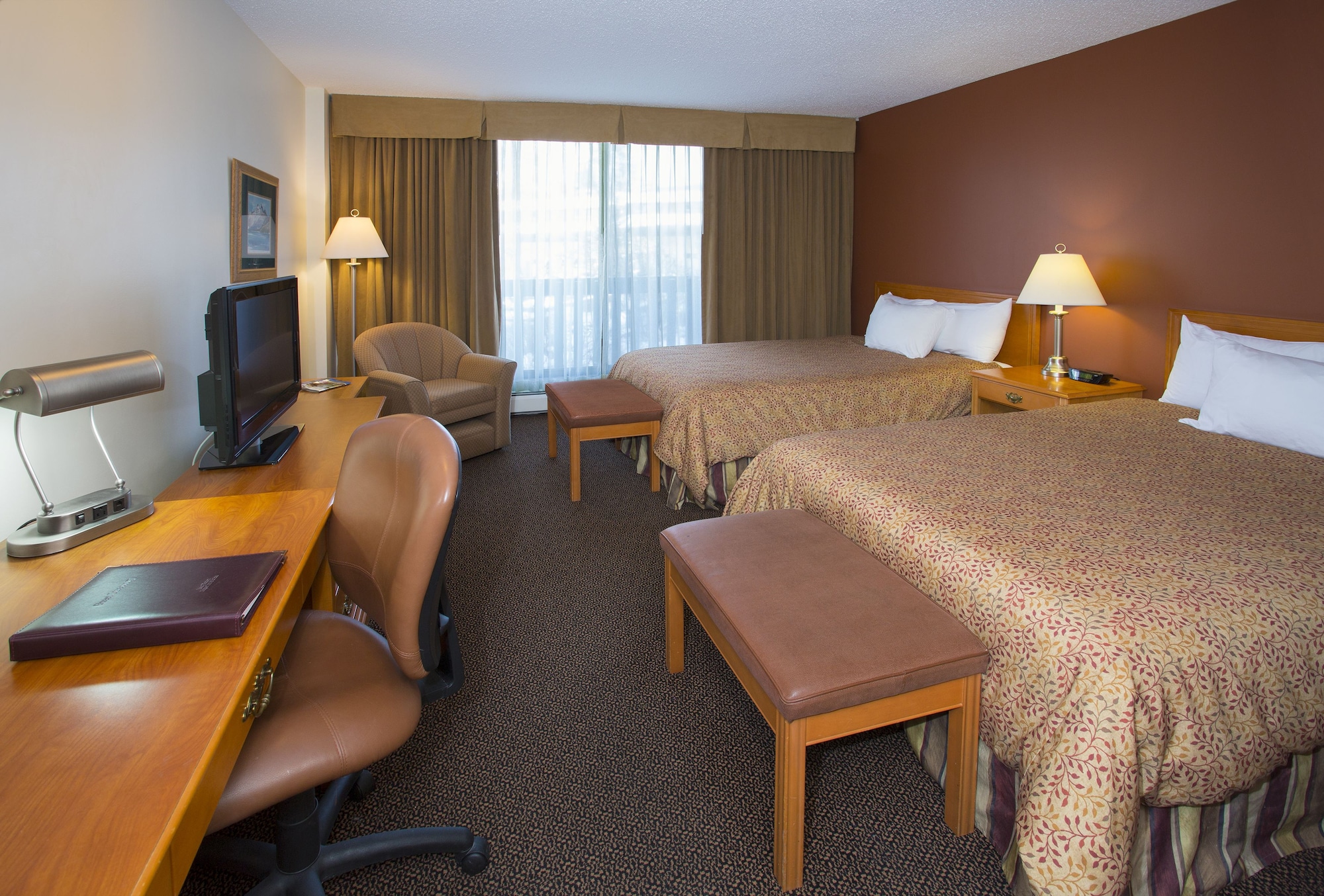 غرفة قياسية بسريرين مزدوجين، Jasper Inn And Suites 3/5