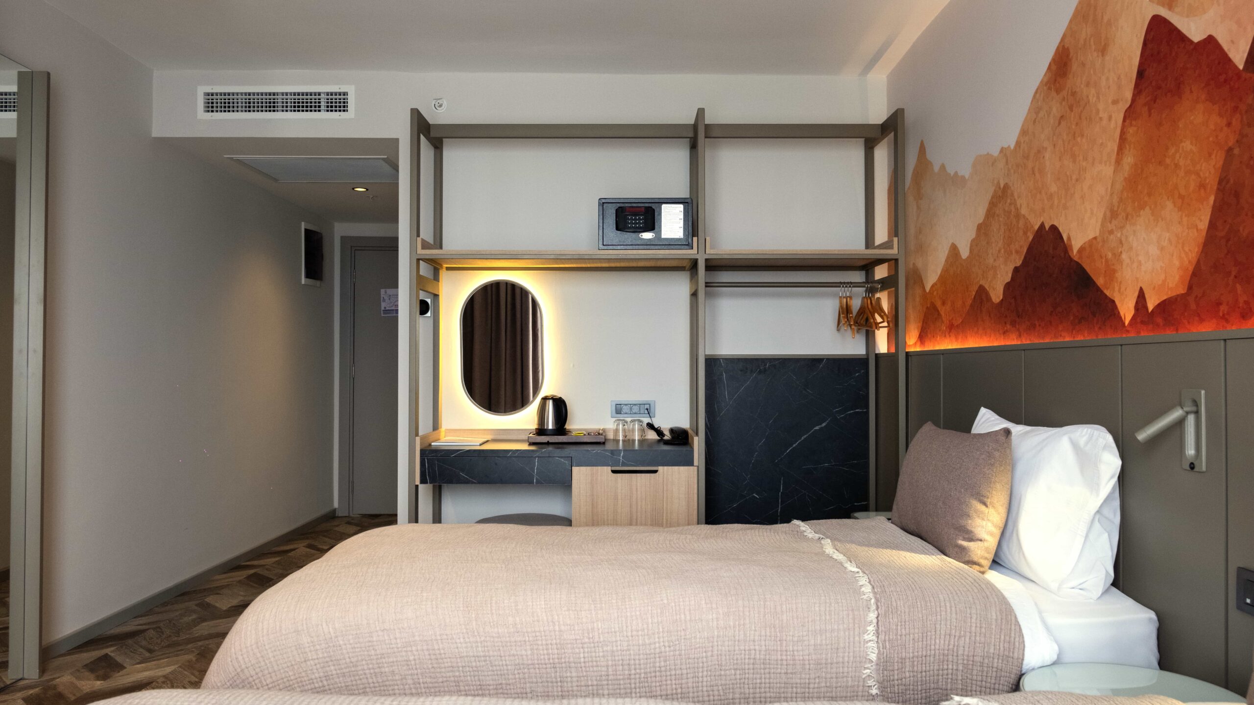 Room, Double Bed, Land View