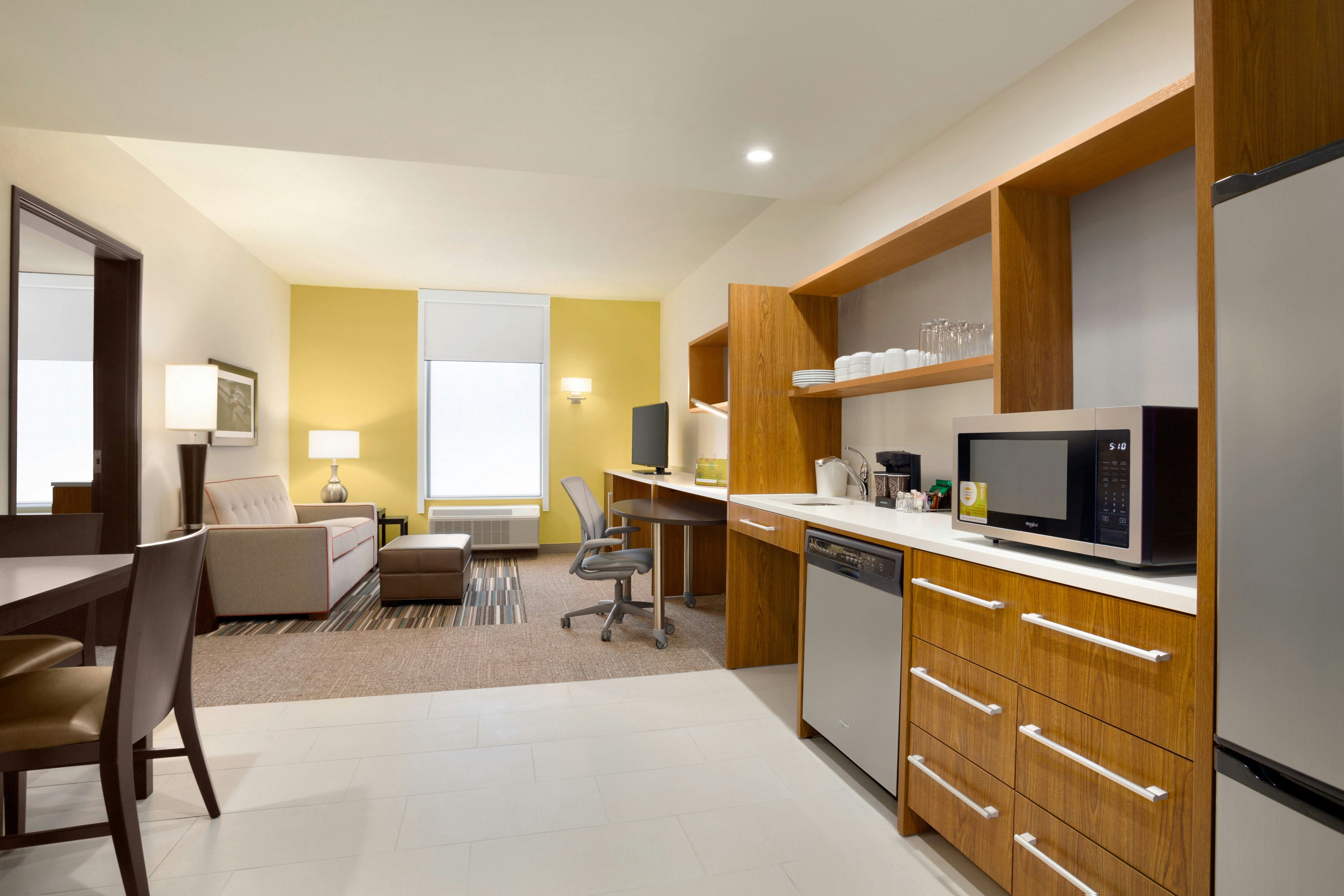 جناح بسرير كينج لذوي الإعاقة، Home2 Suites by Hilton Birmingham Downtown 2/3