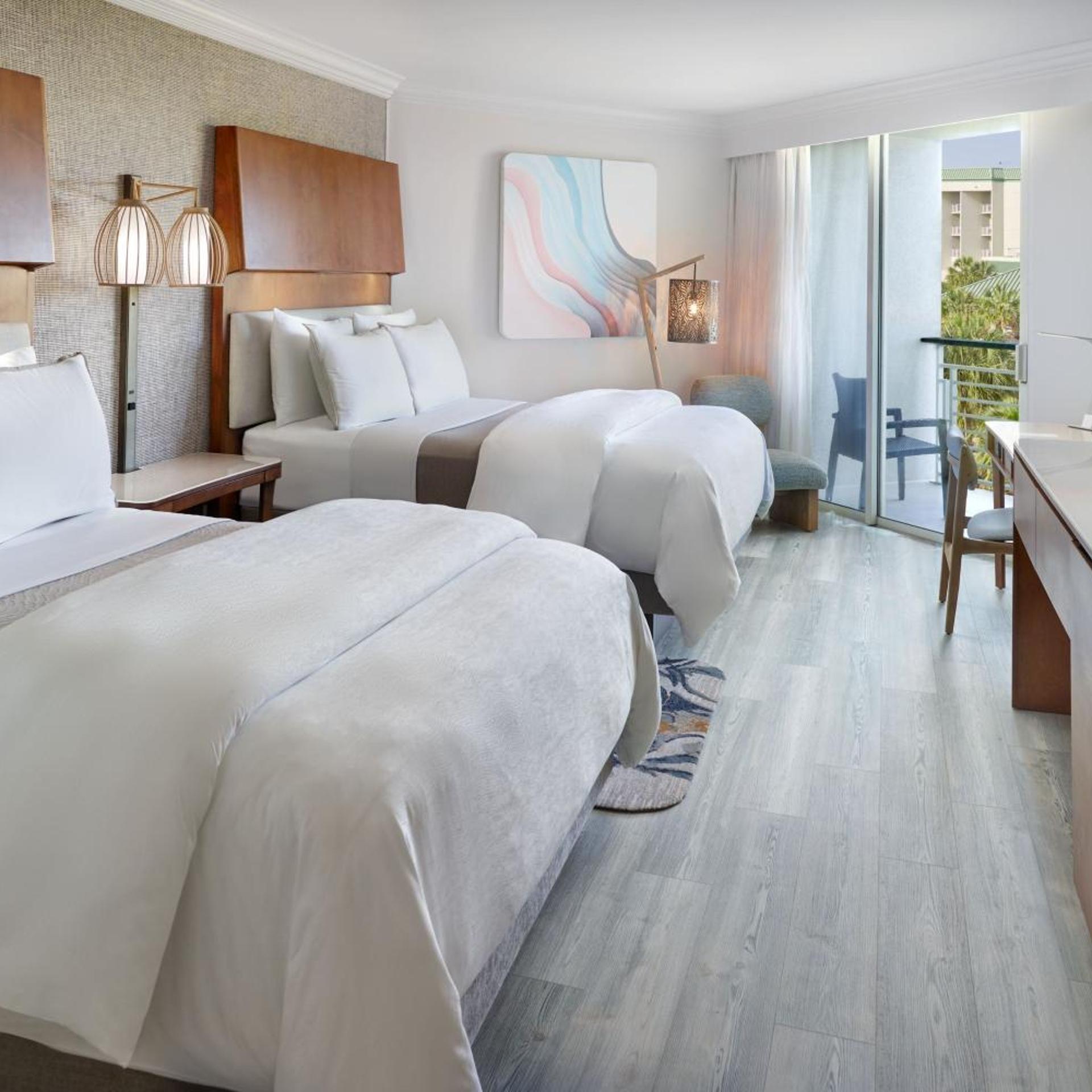 Guest Room, Deluxe, 2 Queen Beds, Resort View