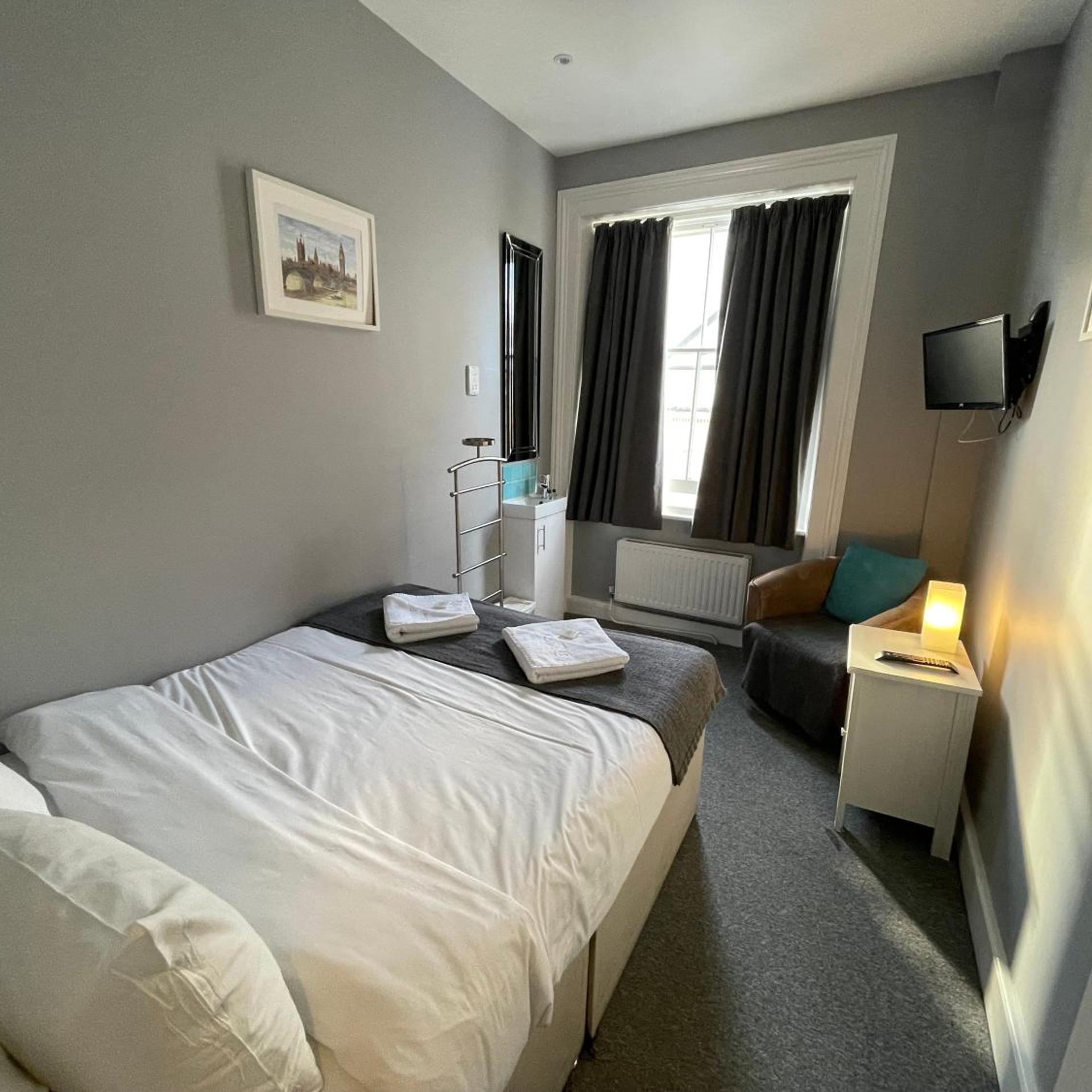 Room, Double Bed, Shared Bathroom