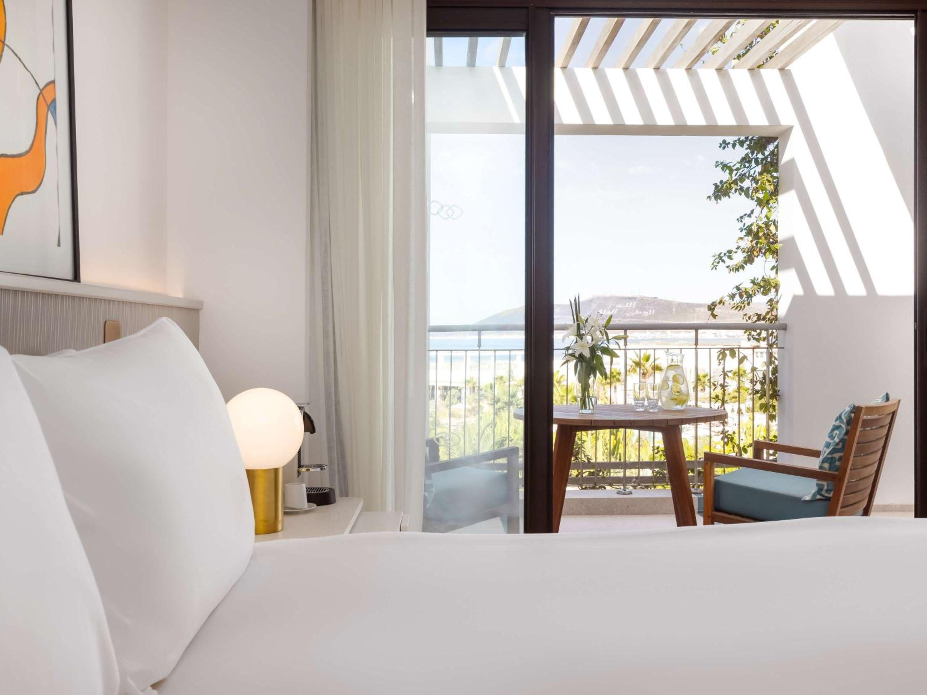 غرفة فاخرة بسرير كينج وسرير كوين بإطلالة على الحديقة، SOFITEL AGADIR THALASSA SEA AND SPA 8/10
