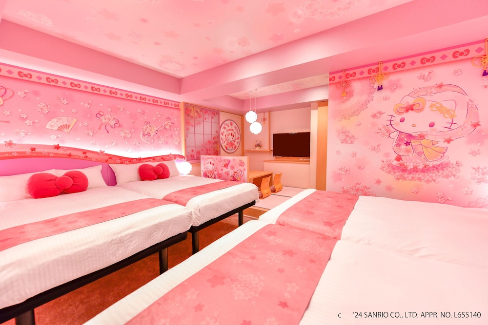 Hello Kitty, Sakura, 4 Beds