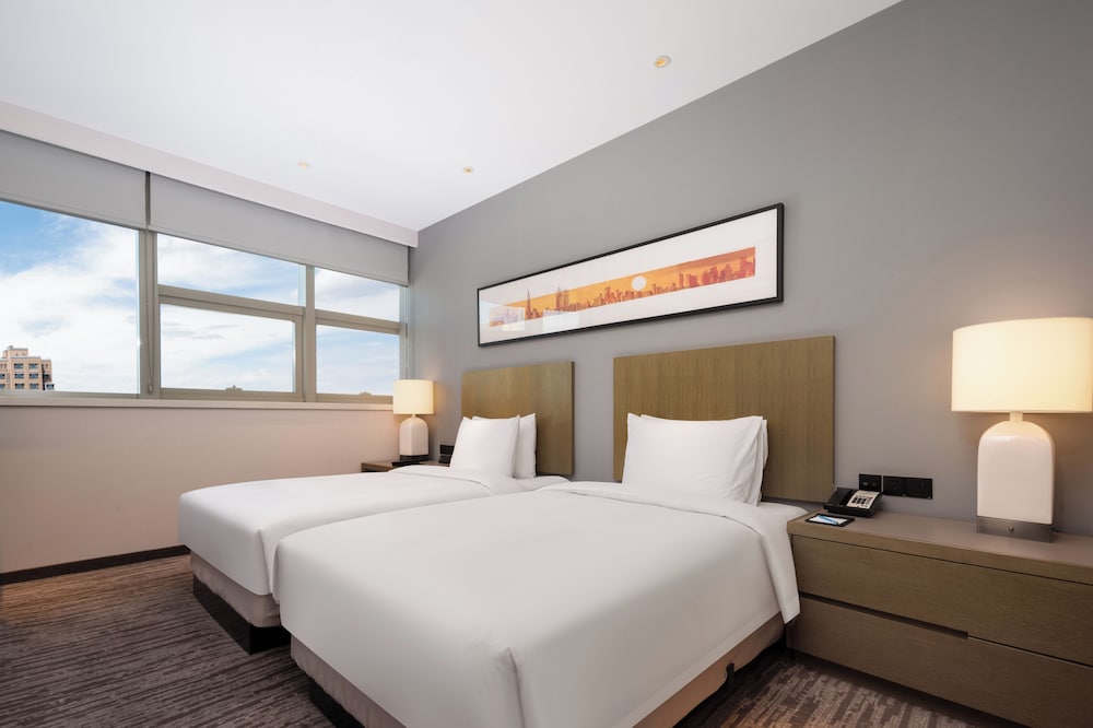 جناح بسريرين منفصلين بغرفة نوم واحدة مع أريكة، Hyatt House Yinchuan Dayuecheng 3/7