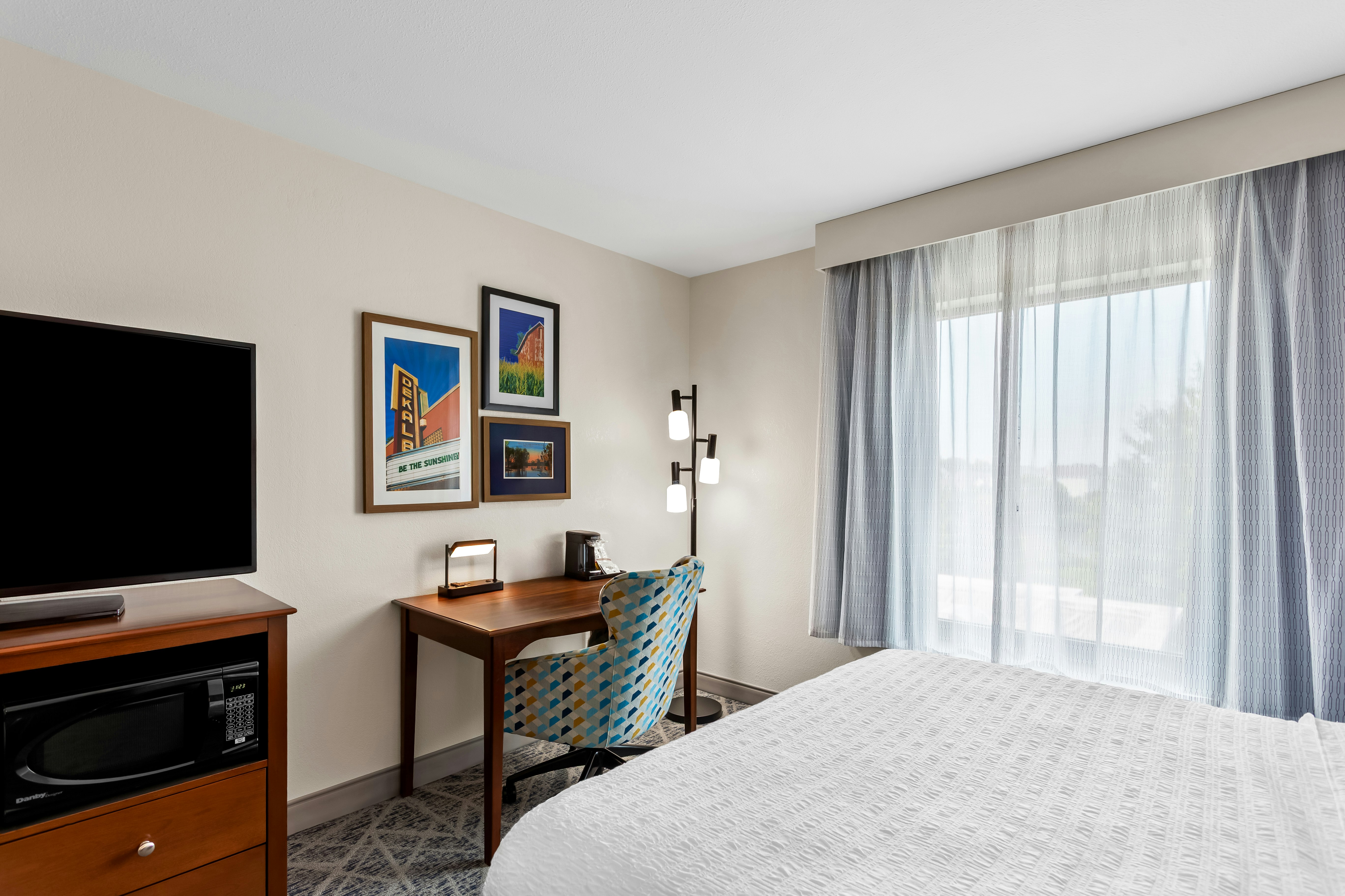 غرفة بسريرين كوين، Hampton Inn Dekalb Near The University 4/5