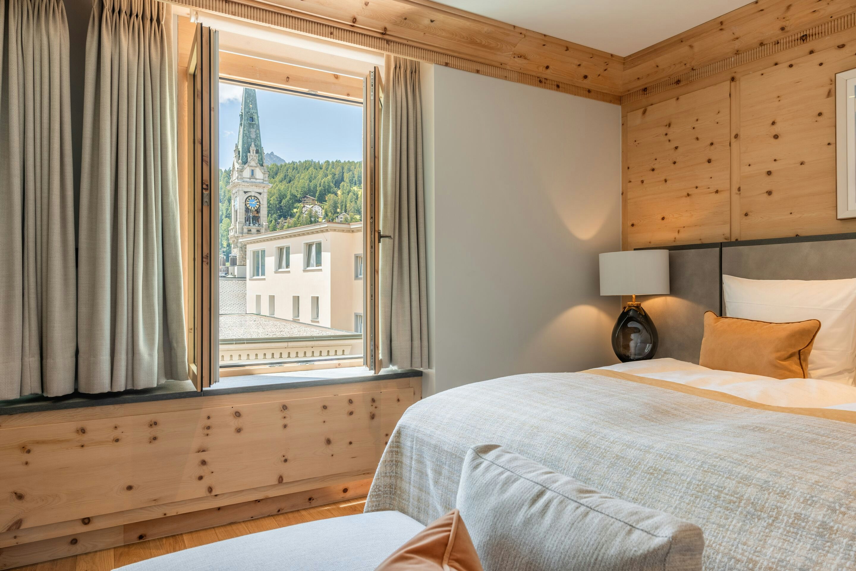 Deluxe, Double Bed, Village Side