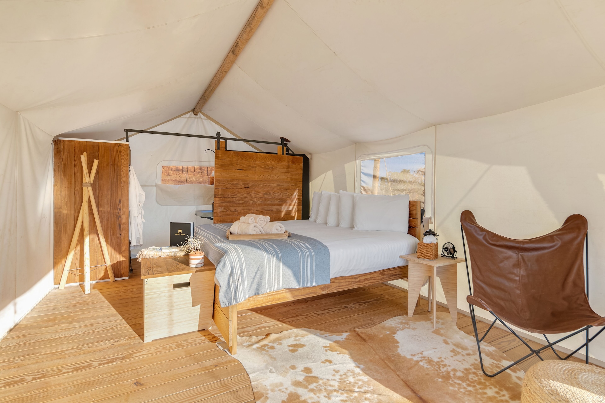Kids Tent, Deluxe, Tent, King and Twin Beds, Private Bathroom