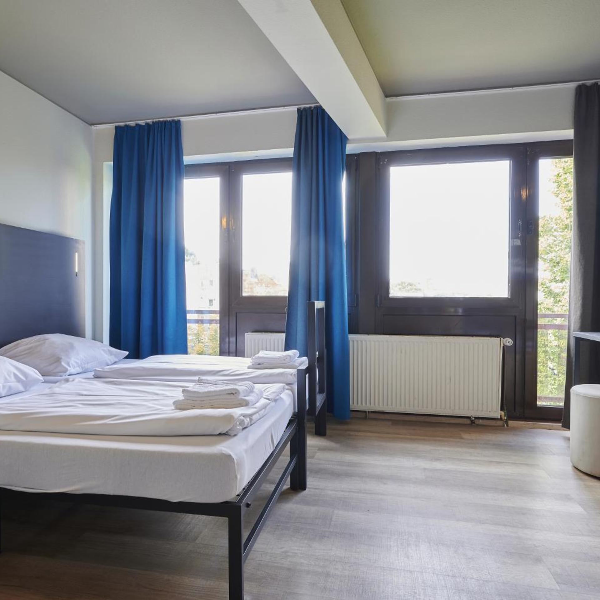غرفة رباعية بسرير فردي، a&o Hamburg Reeperbahn 3/9