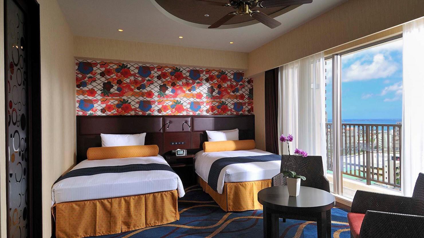 Superior, Twin Beds, City View, Tower Wing