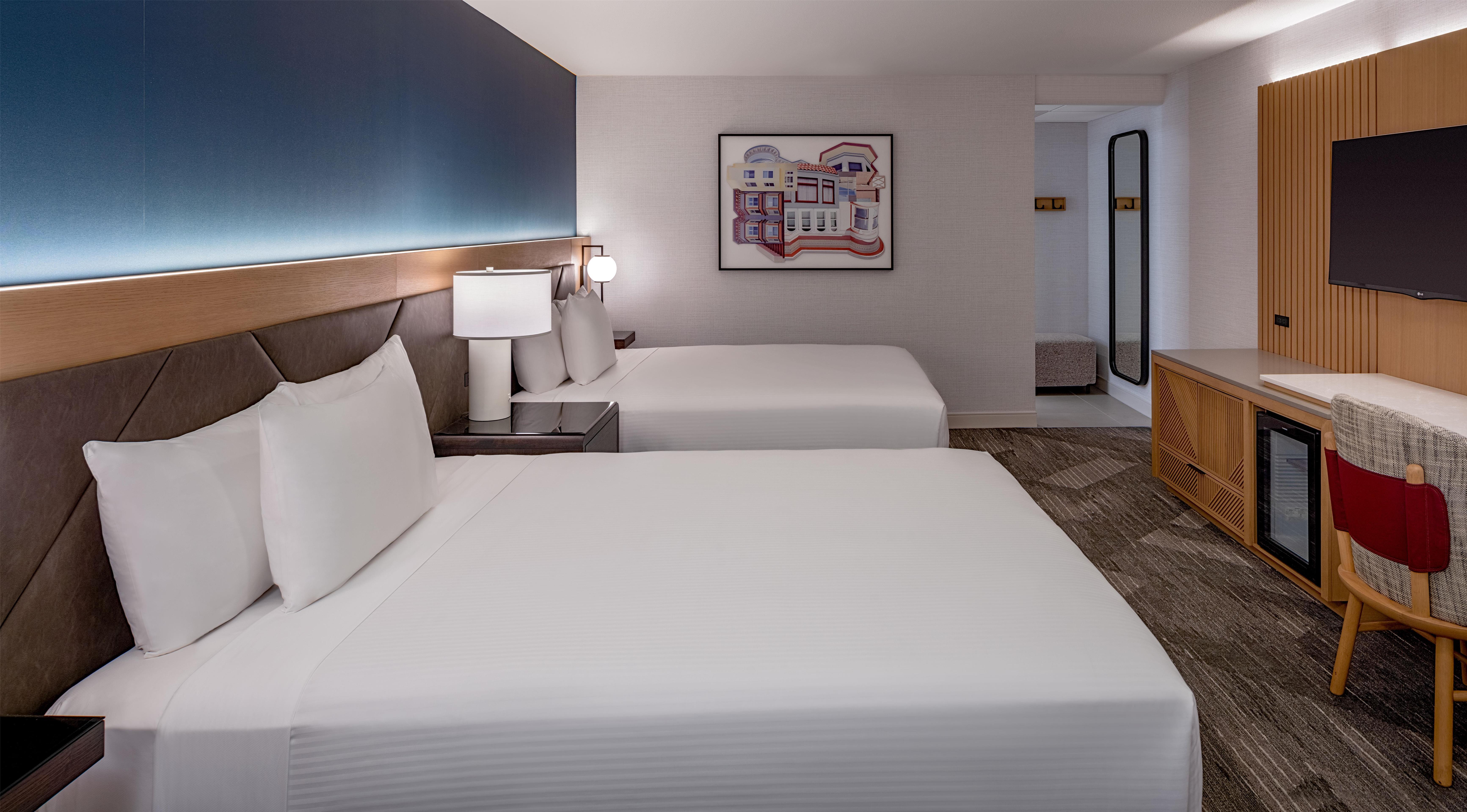 Room, 2 Double Beds, Bay View