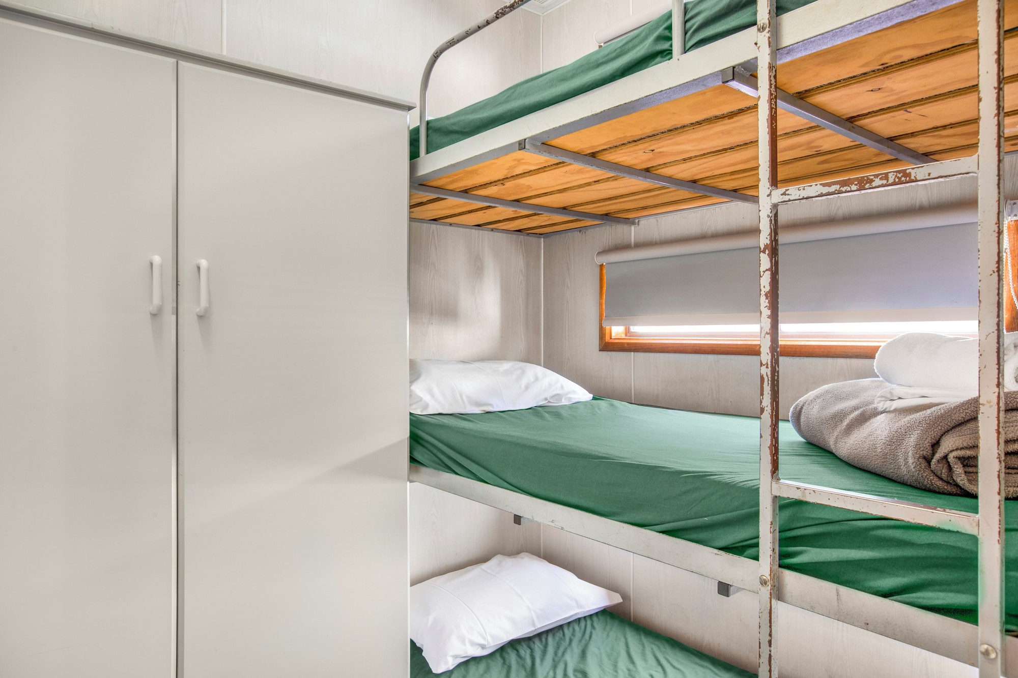 2 Bedrooms, Economy, Cabin, 1 Double and 3 Bunk Beds