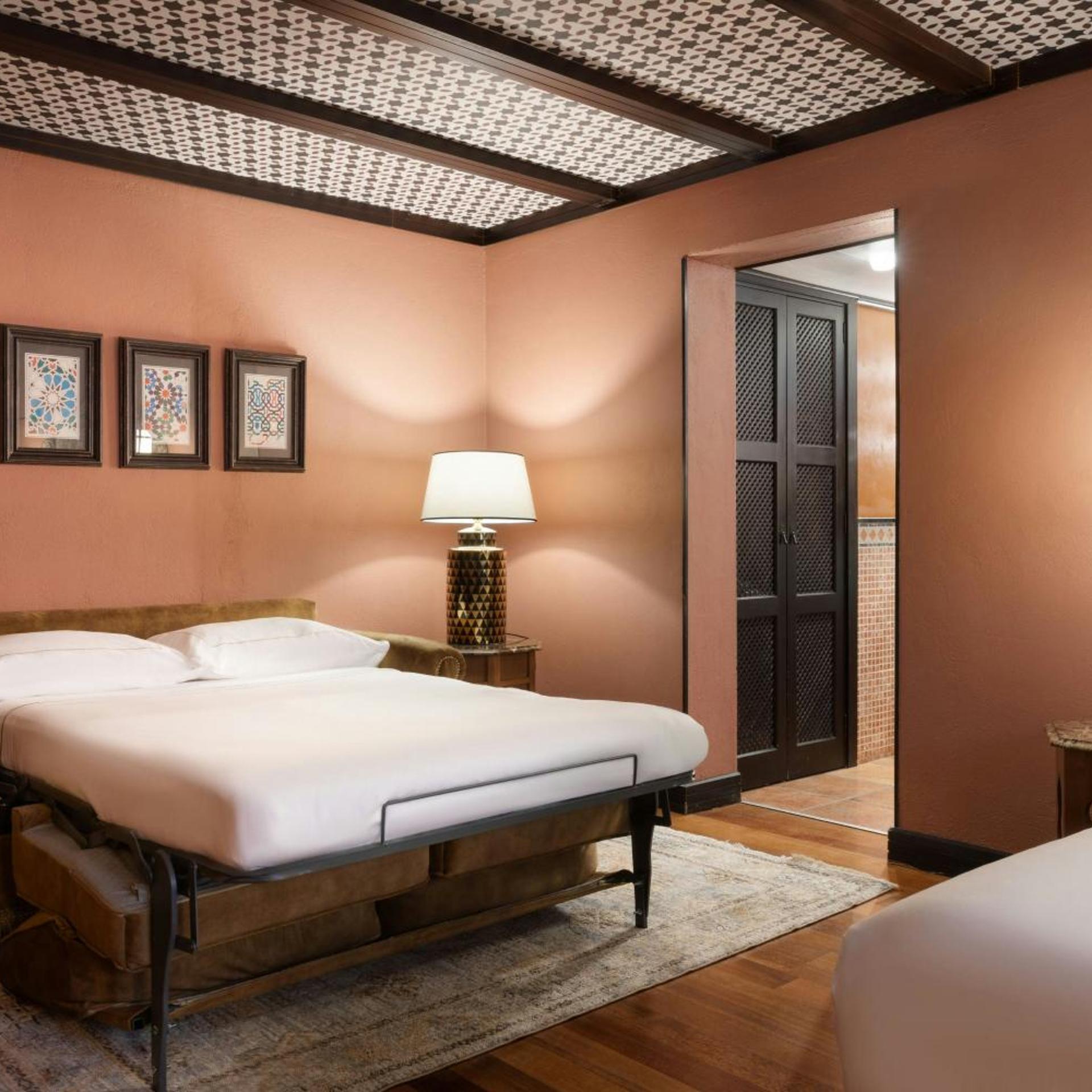 غرفة بريميوم ديلوكس بسرير كينج مع أريكة، Hotel Palacio de Santa Paula Autograph Collection 8/9