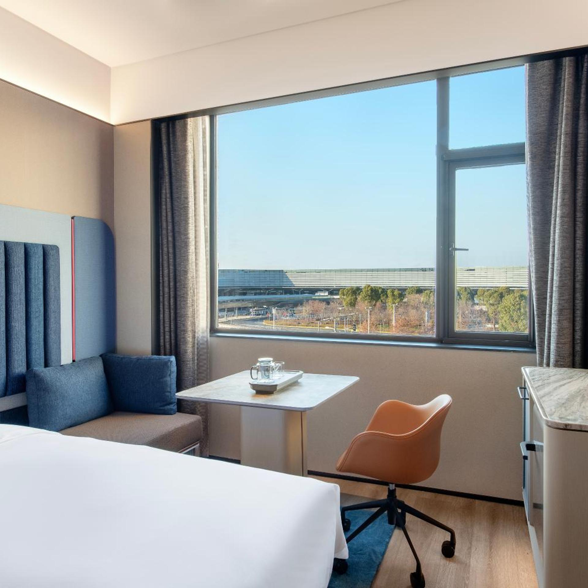 غرفة ديلوكس بسرير كينج، InterCityHotel Shanghai Hongqiao Airport 10/10