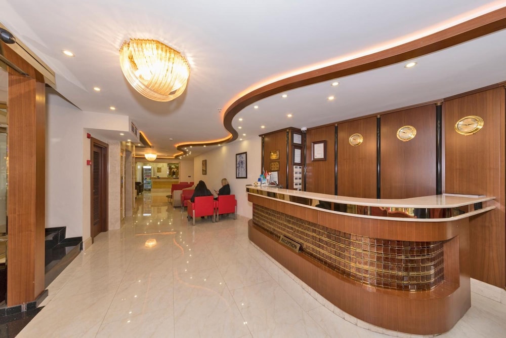 Lobby at Marcello Hotel, ISTANBUL