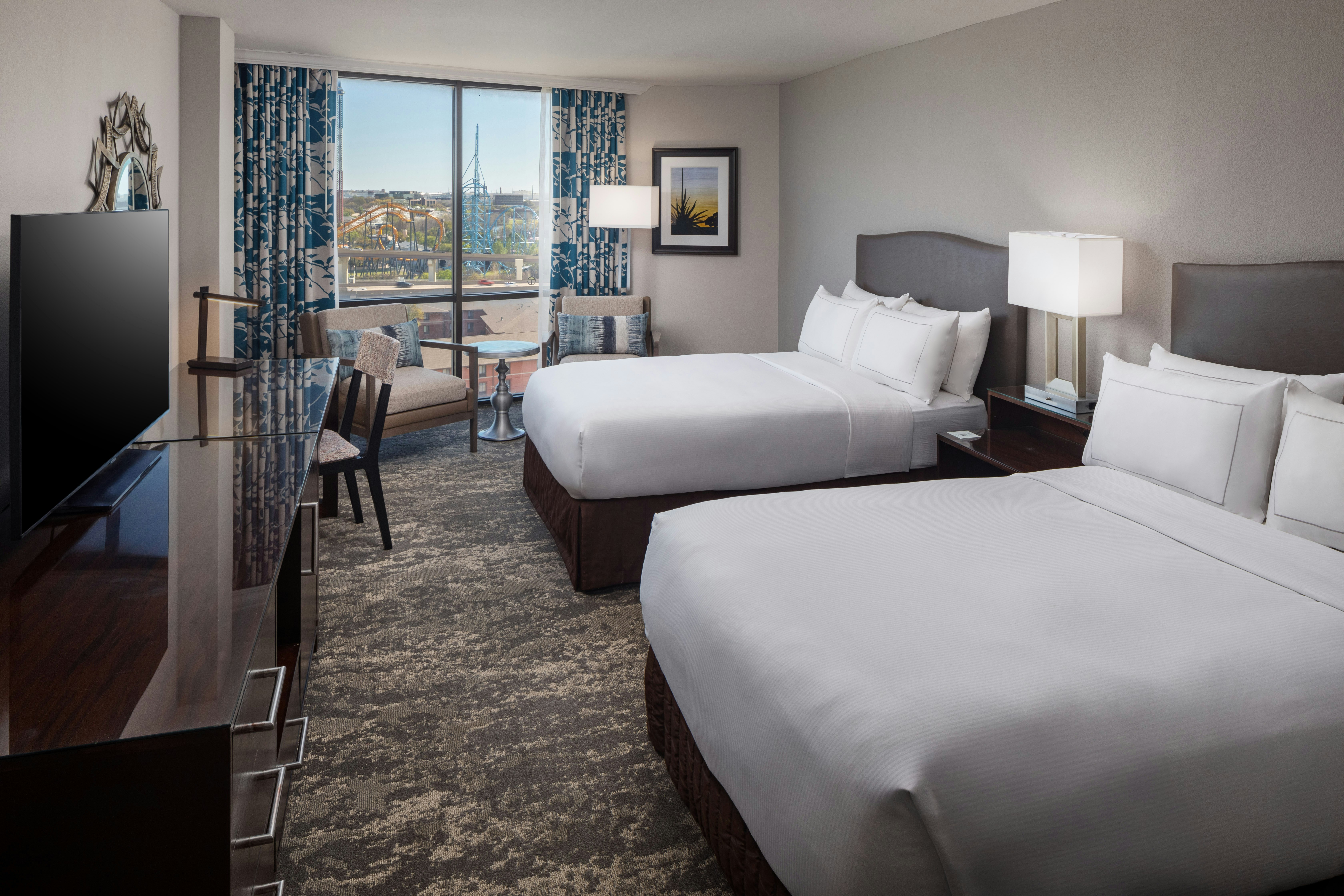 ROOM, 2 DOUBLE BEDS