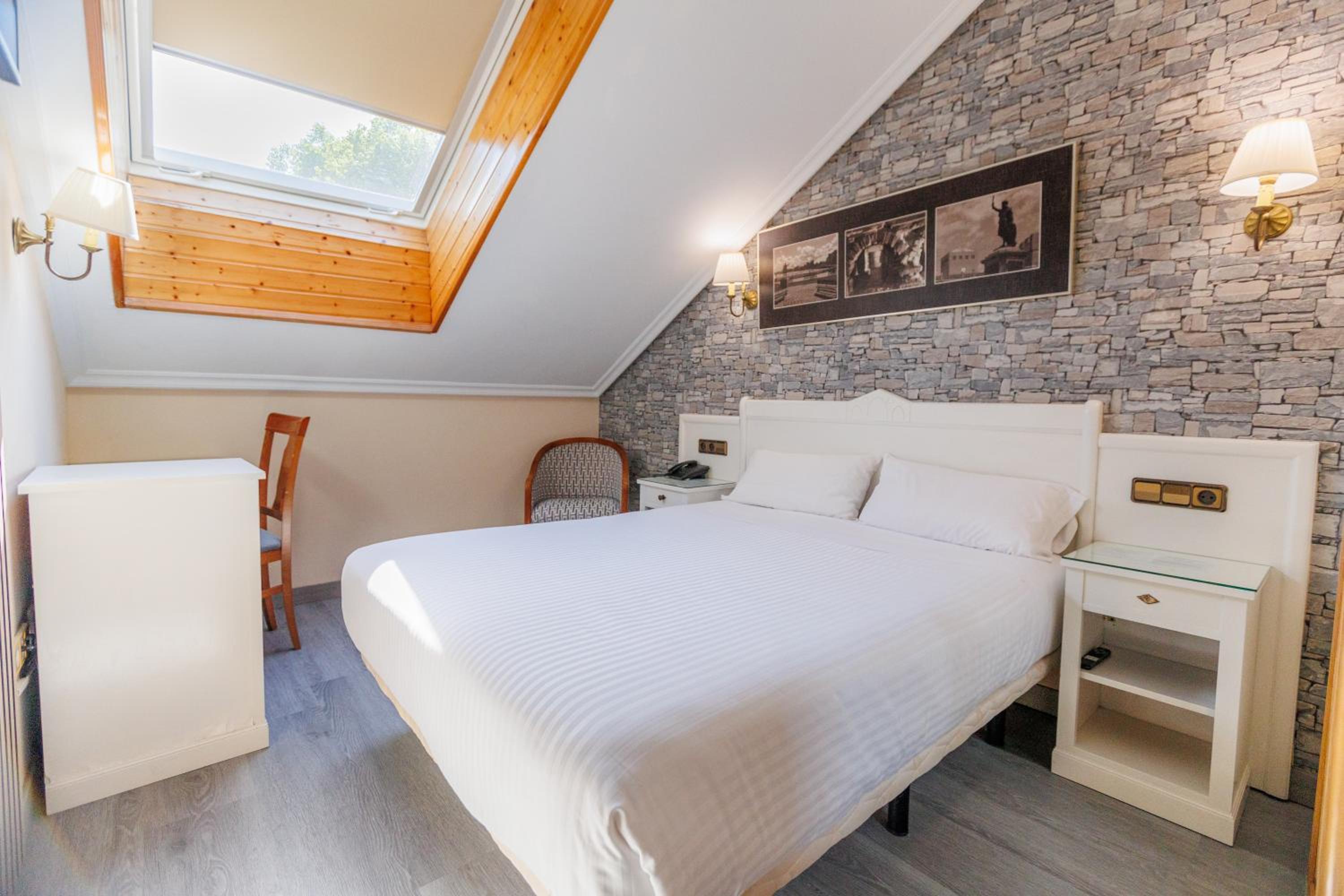 Room, Double Bed, Attic