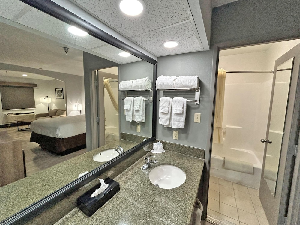 جناح بسرير كينج مع أريكة، SureStay Plus by Best Western Cannon A.F.B. 6/7