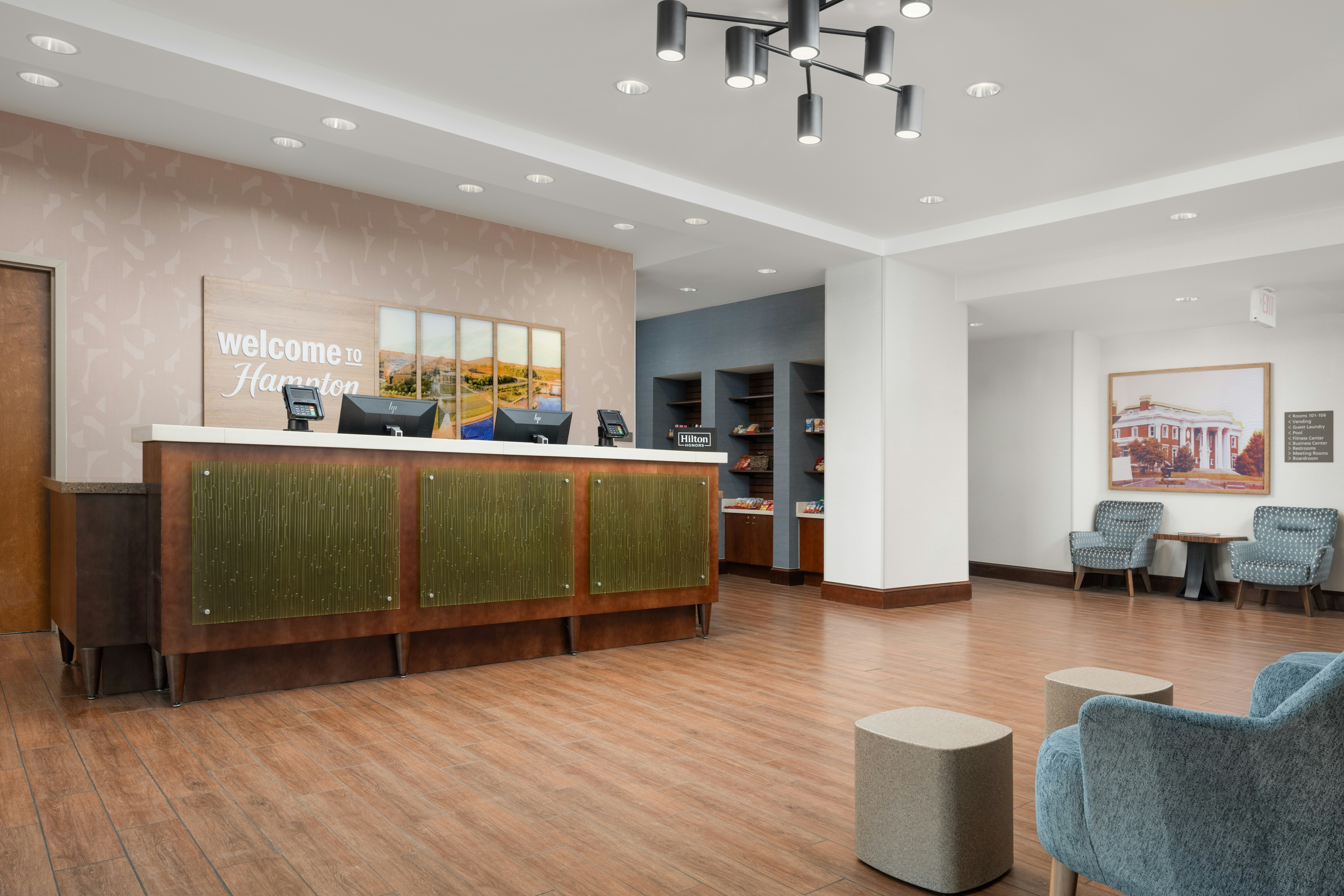 Lobby at Hampton Inn Cleveland, CLEVELAND - TN