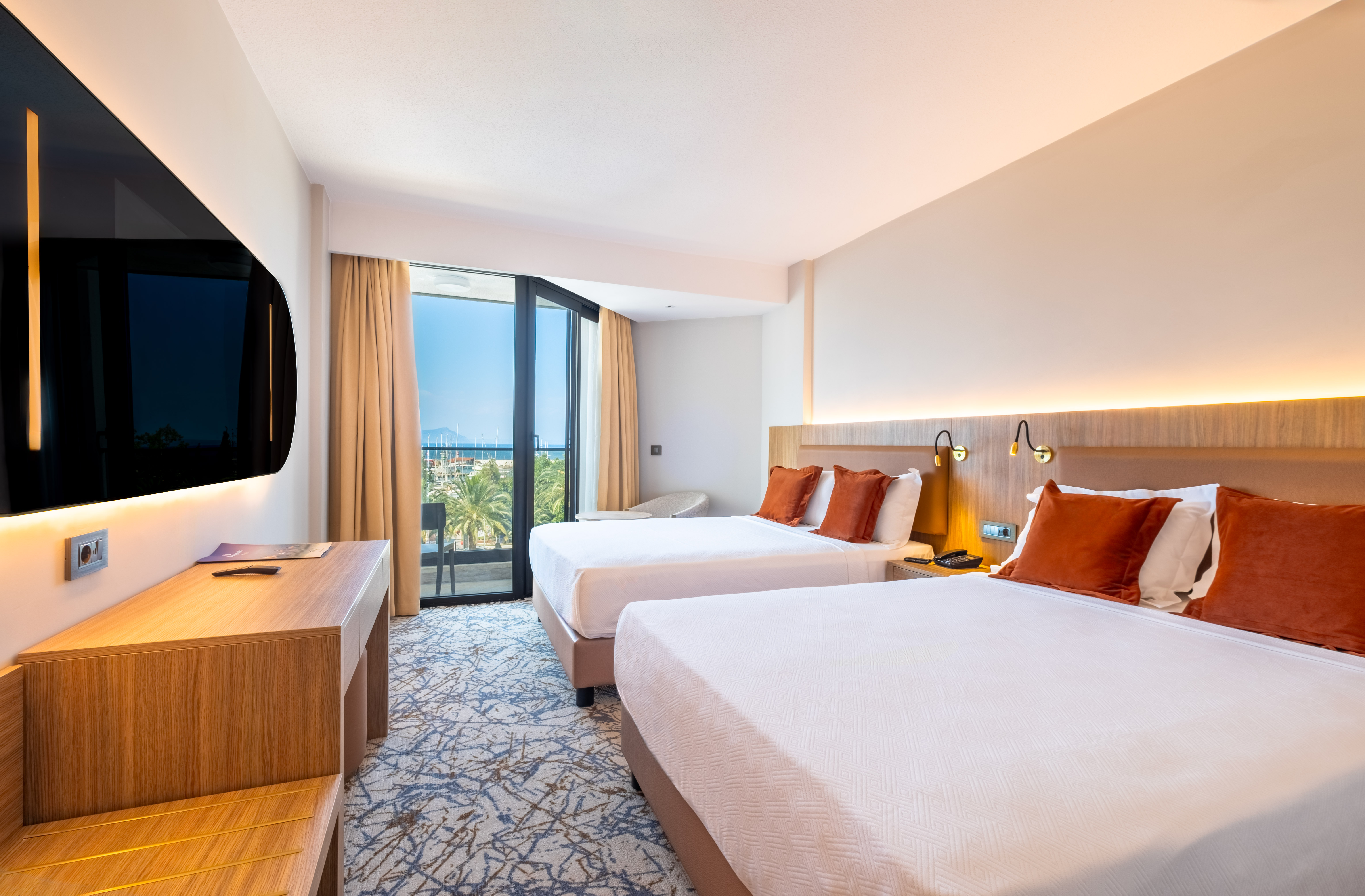 ROOM, DOUBLE BED, SEA VIEW