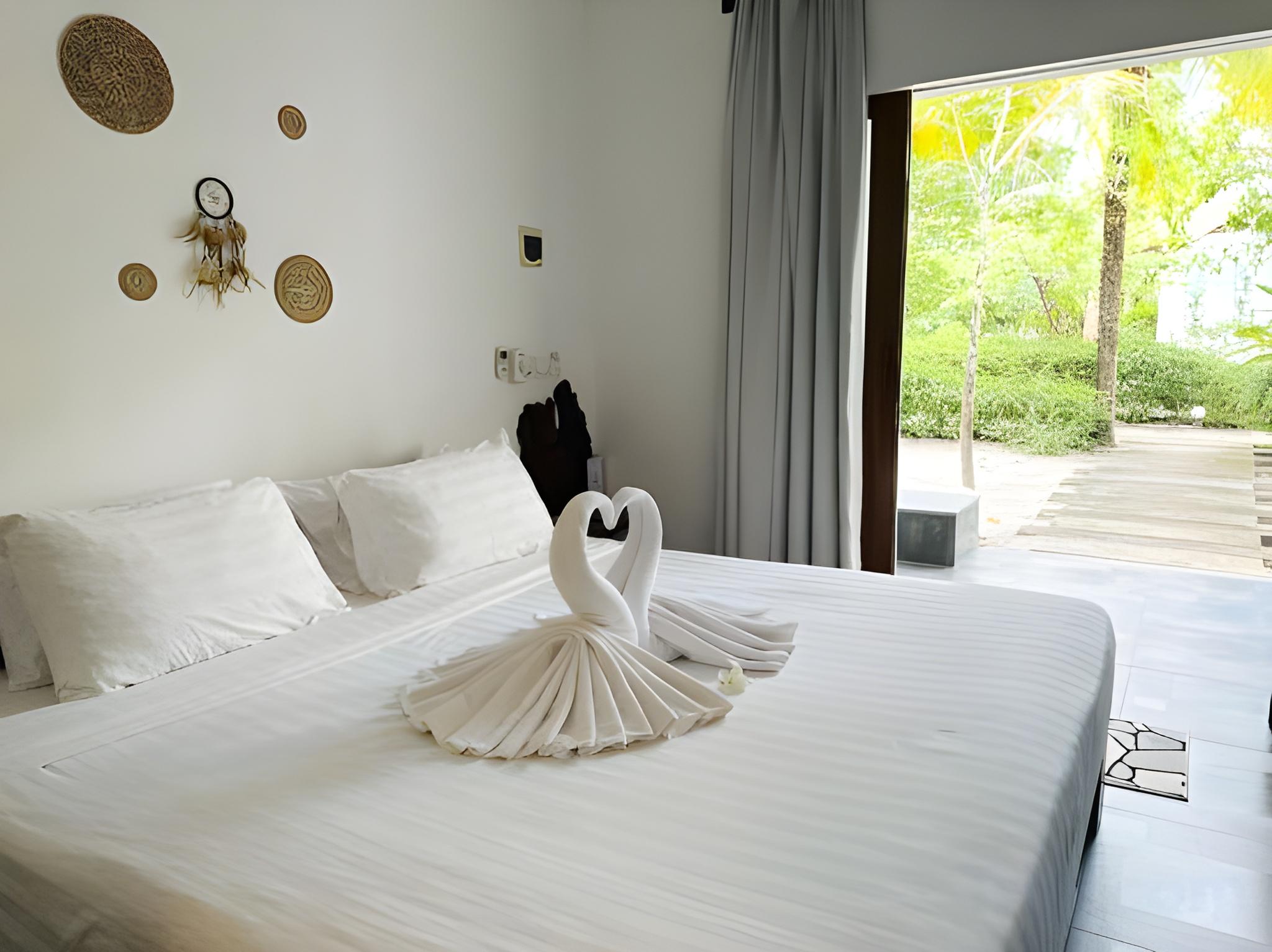 Deluxe, Double Bed, Private Garden