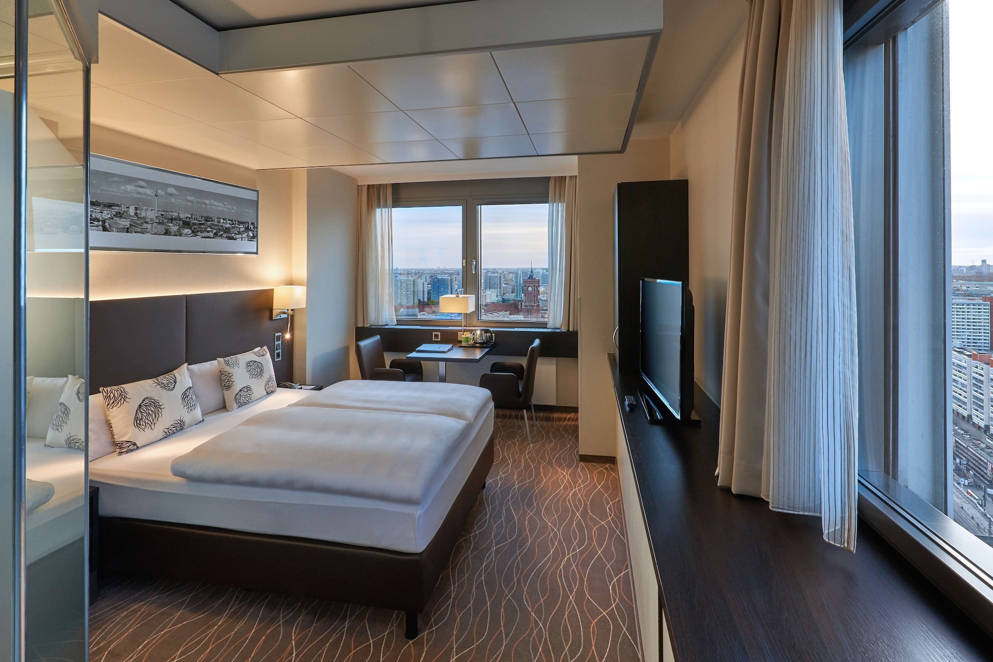 Panorama, Double Bed, City View