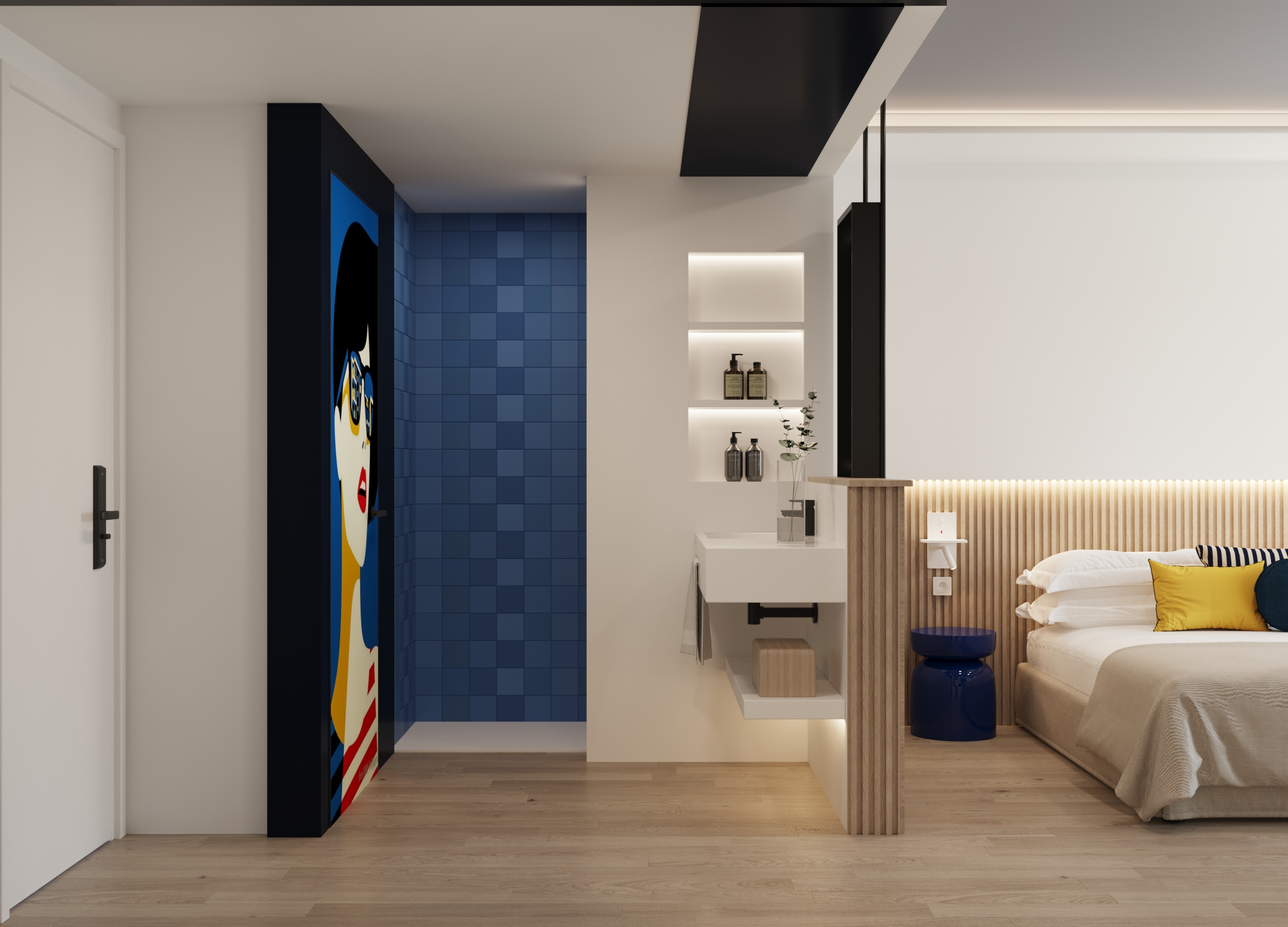 غرفة قياسية مفردة بسرير مزدوج، Universal Hotel Neptuno - Adults Only 2/2