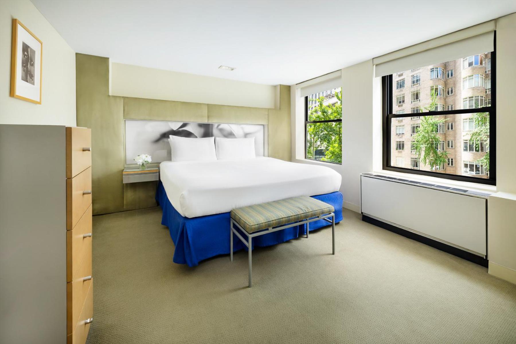 جناح جونيور بسرير كوين مع أريكة، The Shoreham Hotel 3/9