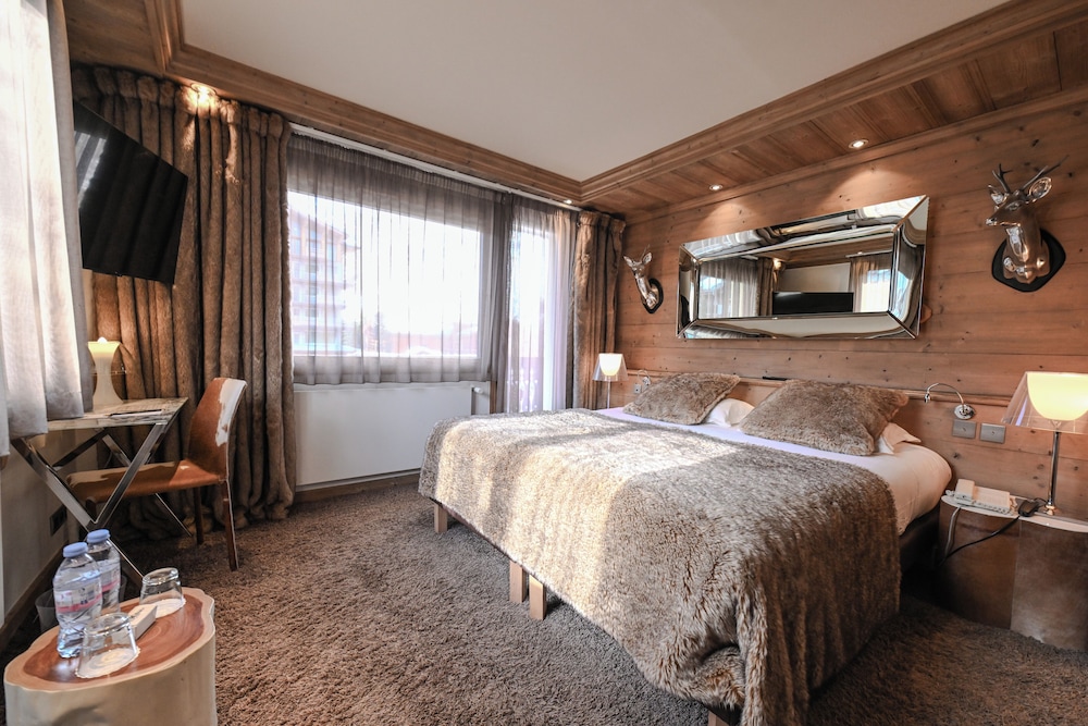 Classic, Twin Beds, Mountain View, Hôtel Tsanteleina 4/7