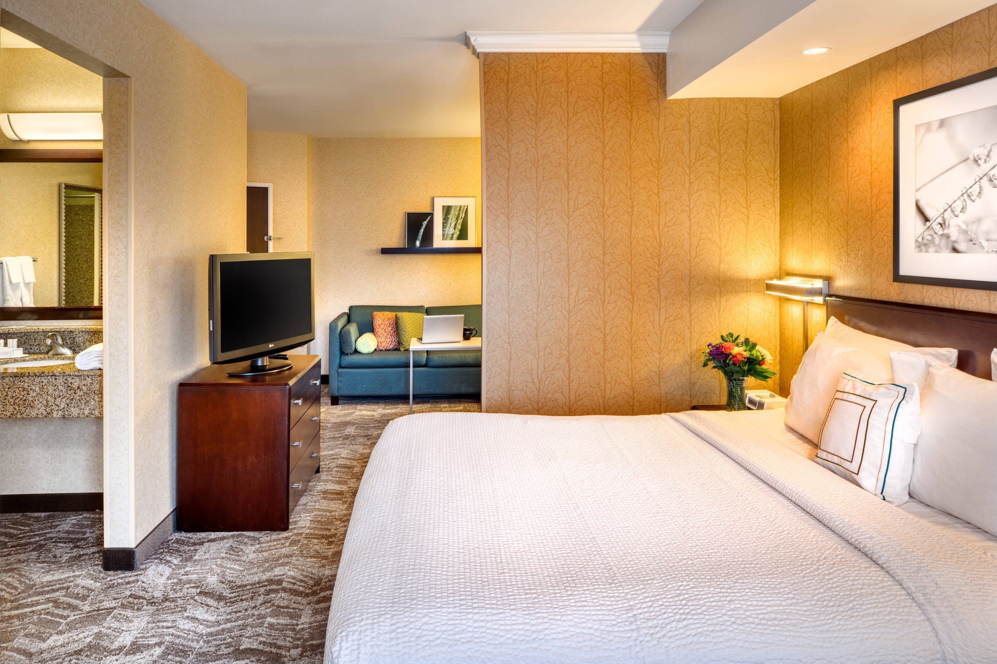 SUITE, KING BED, SOFA