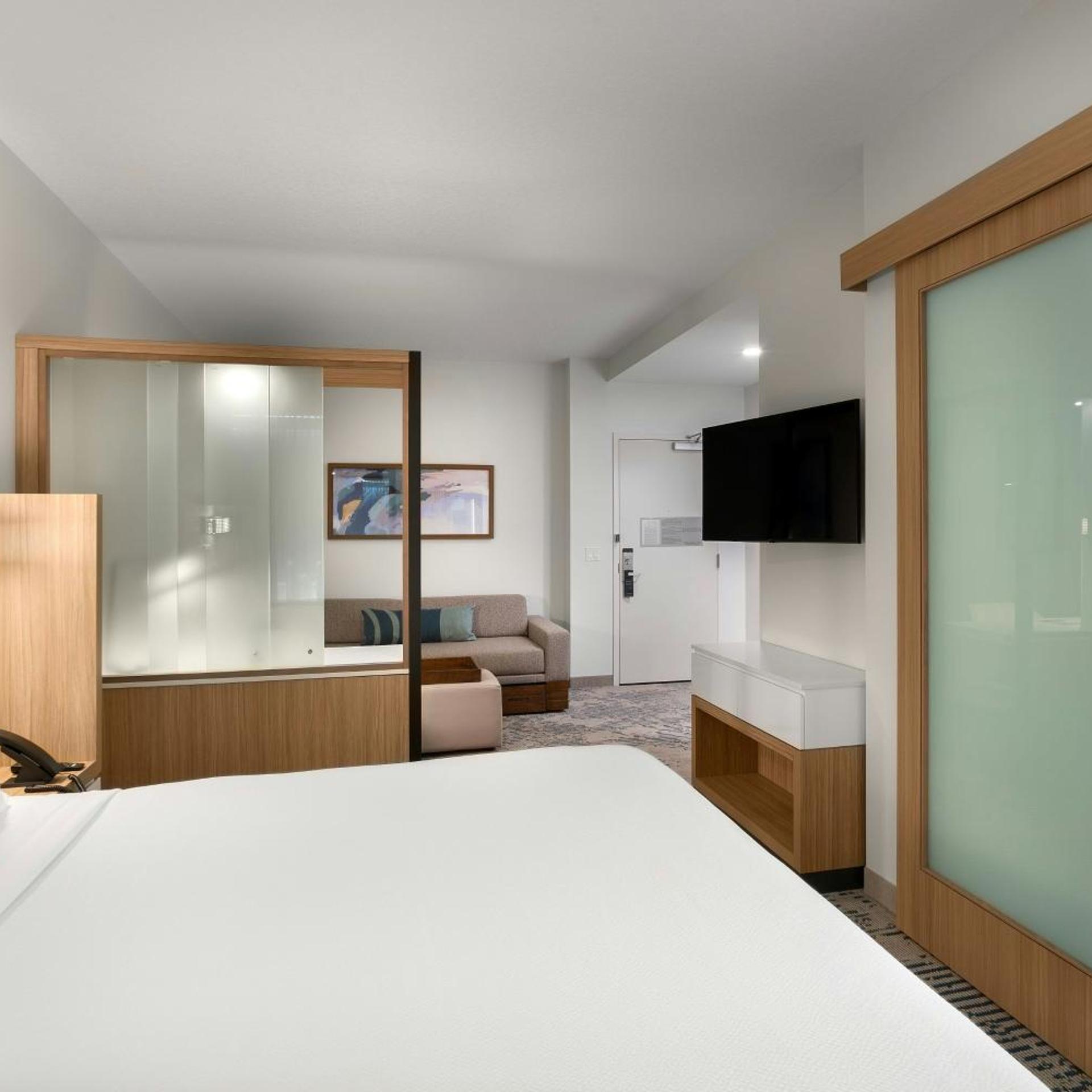 Room, King Bed, Partial View, Sofa
