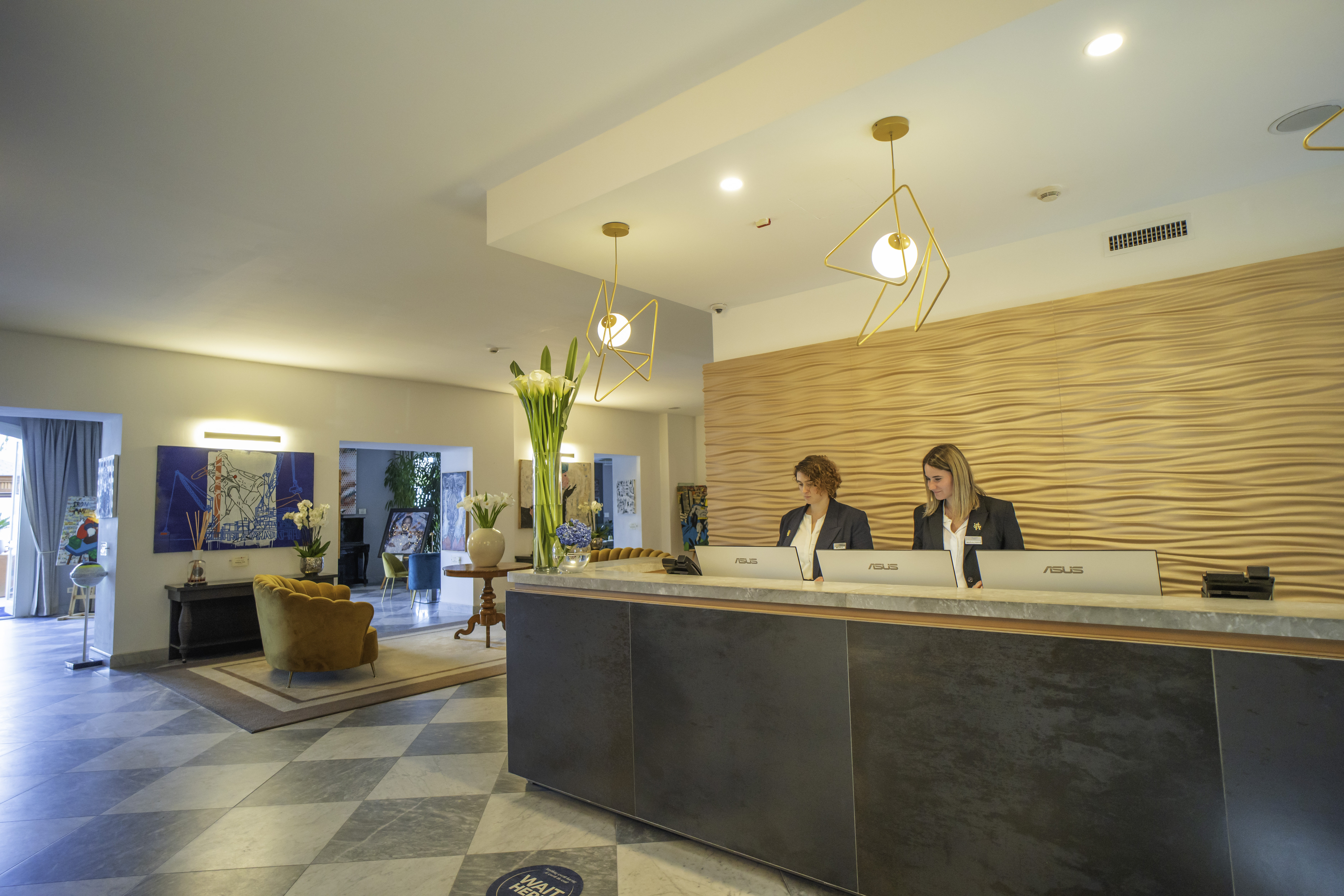Lobby at Grand Hotel Alassio Beach & SPA Resort, ALASSIO