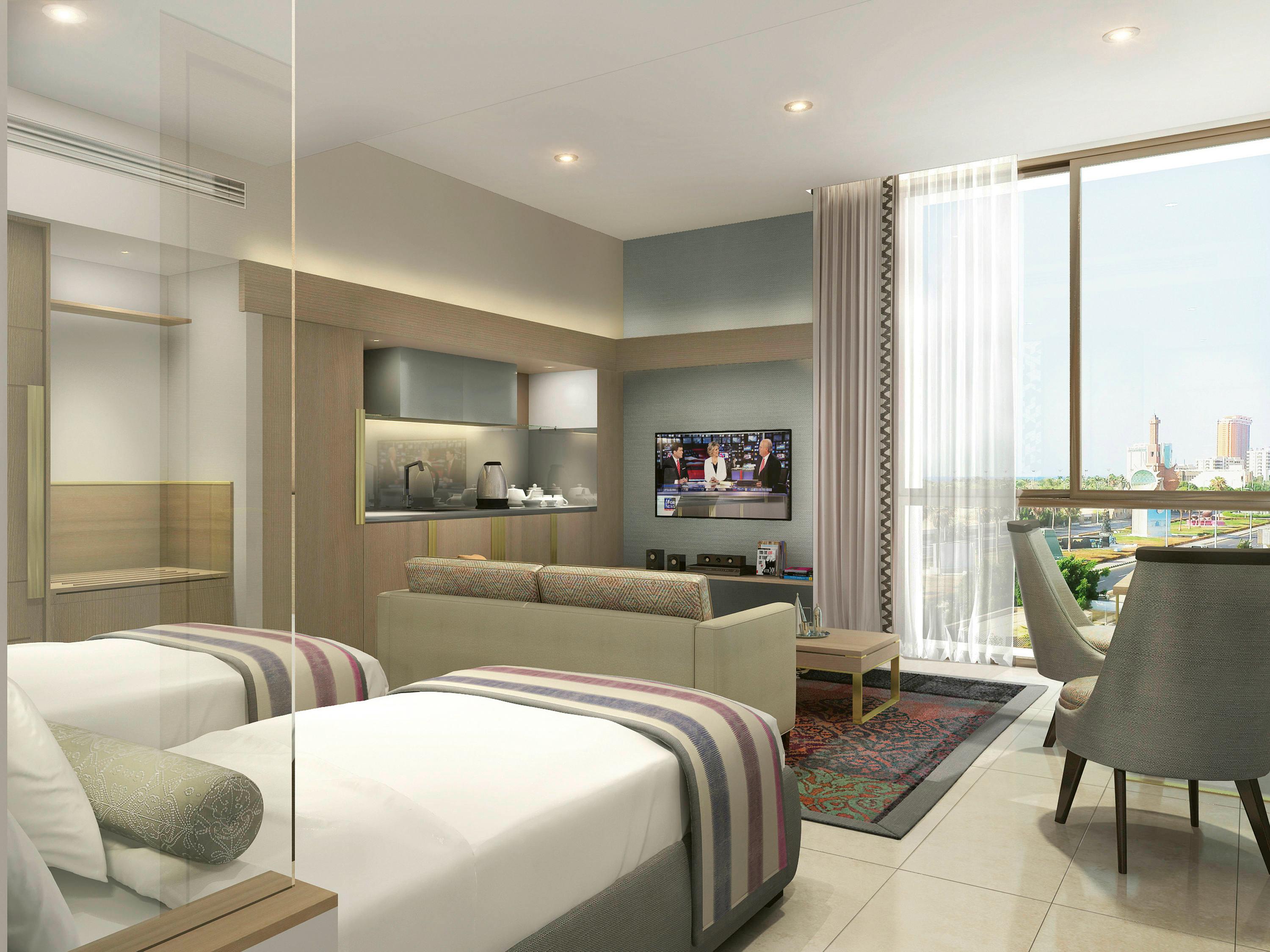SUPERIOR, DOUBLE OR TWIN BED, POOL VIEW