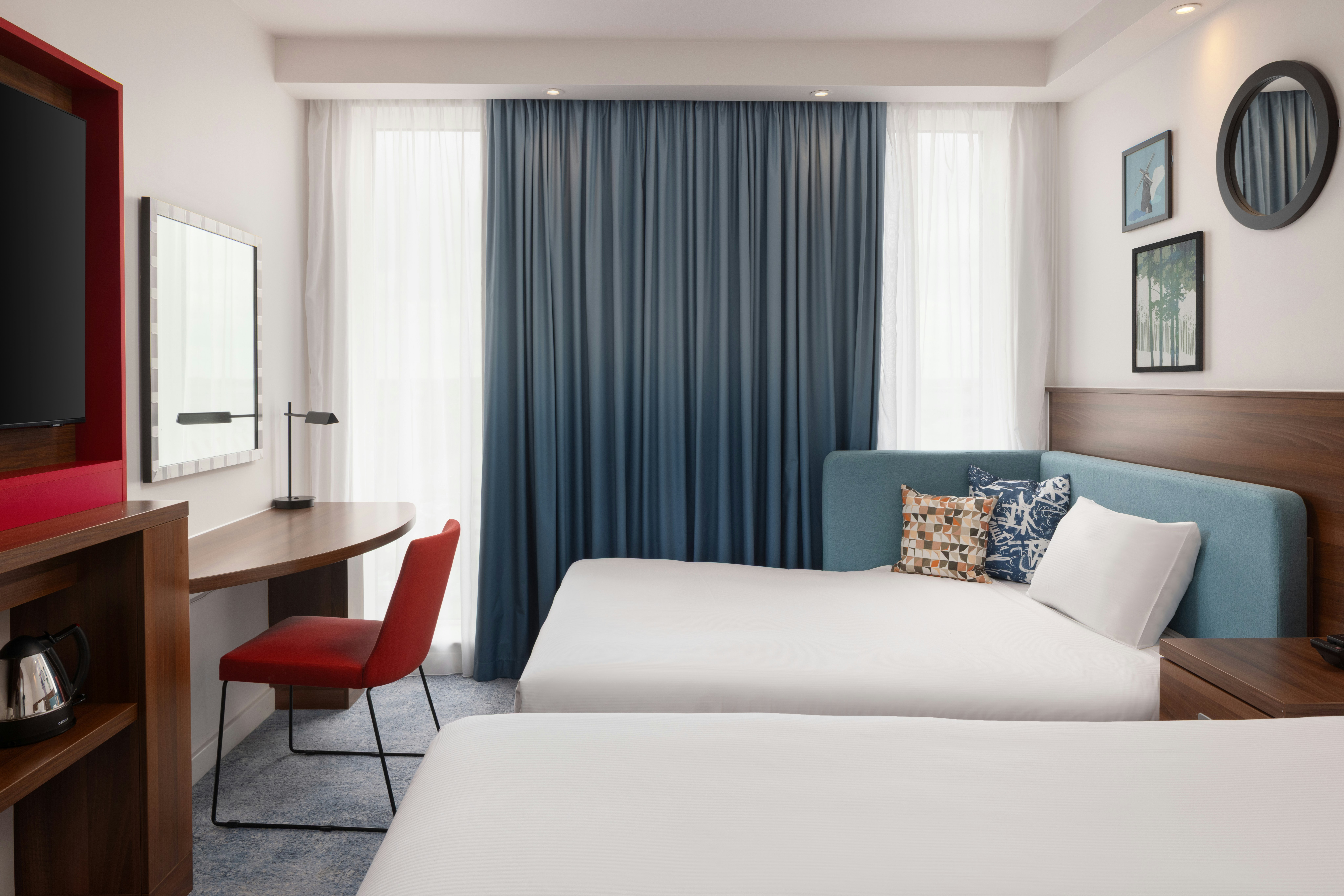 غرفة عائلية بسرير كوين، Hampton By Hilton London Stansted Airport 5/10
