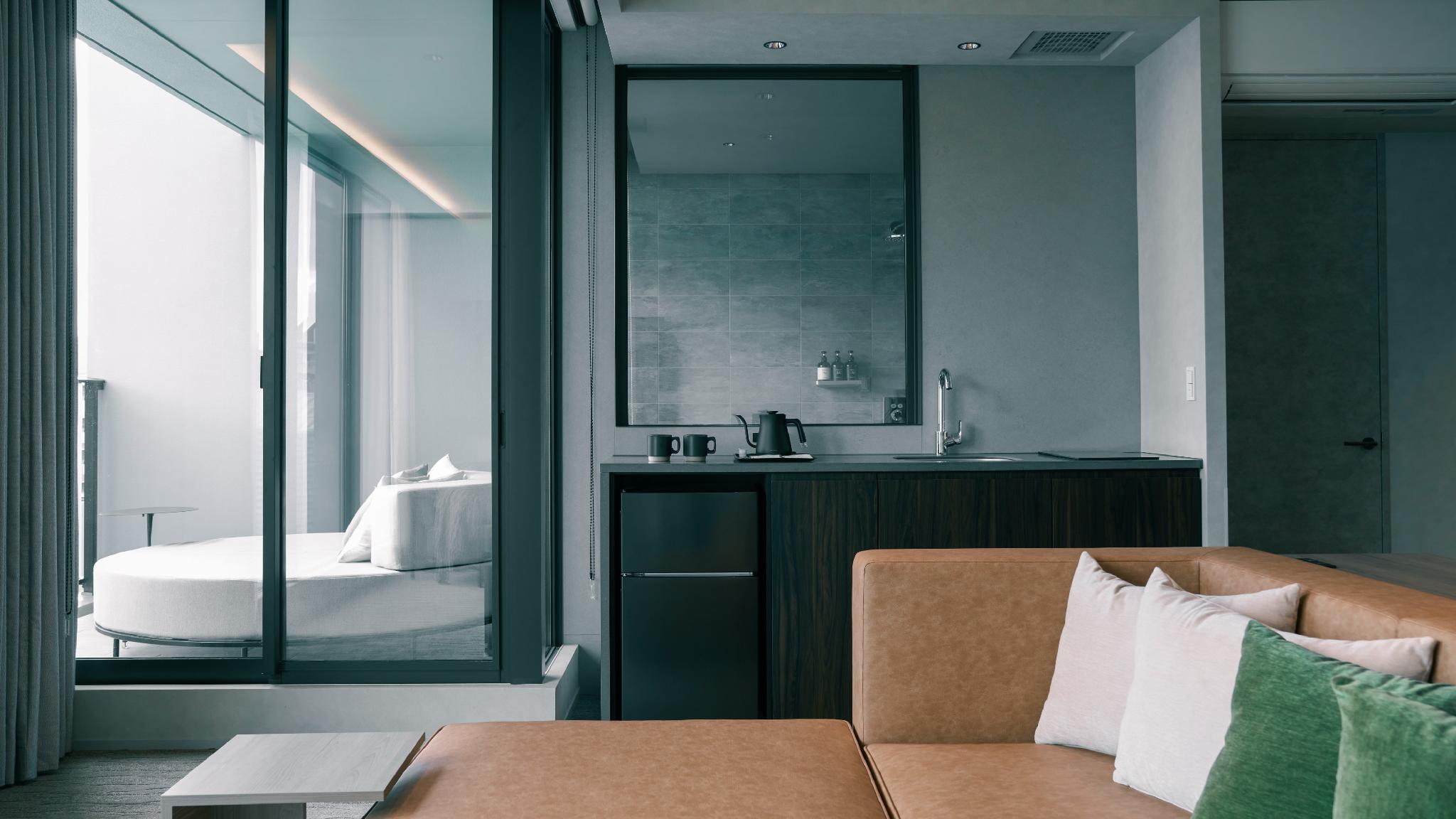 Suite, Quadruple, Bunk Bed, Ocean View, Night View