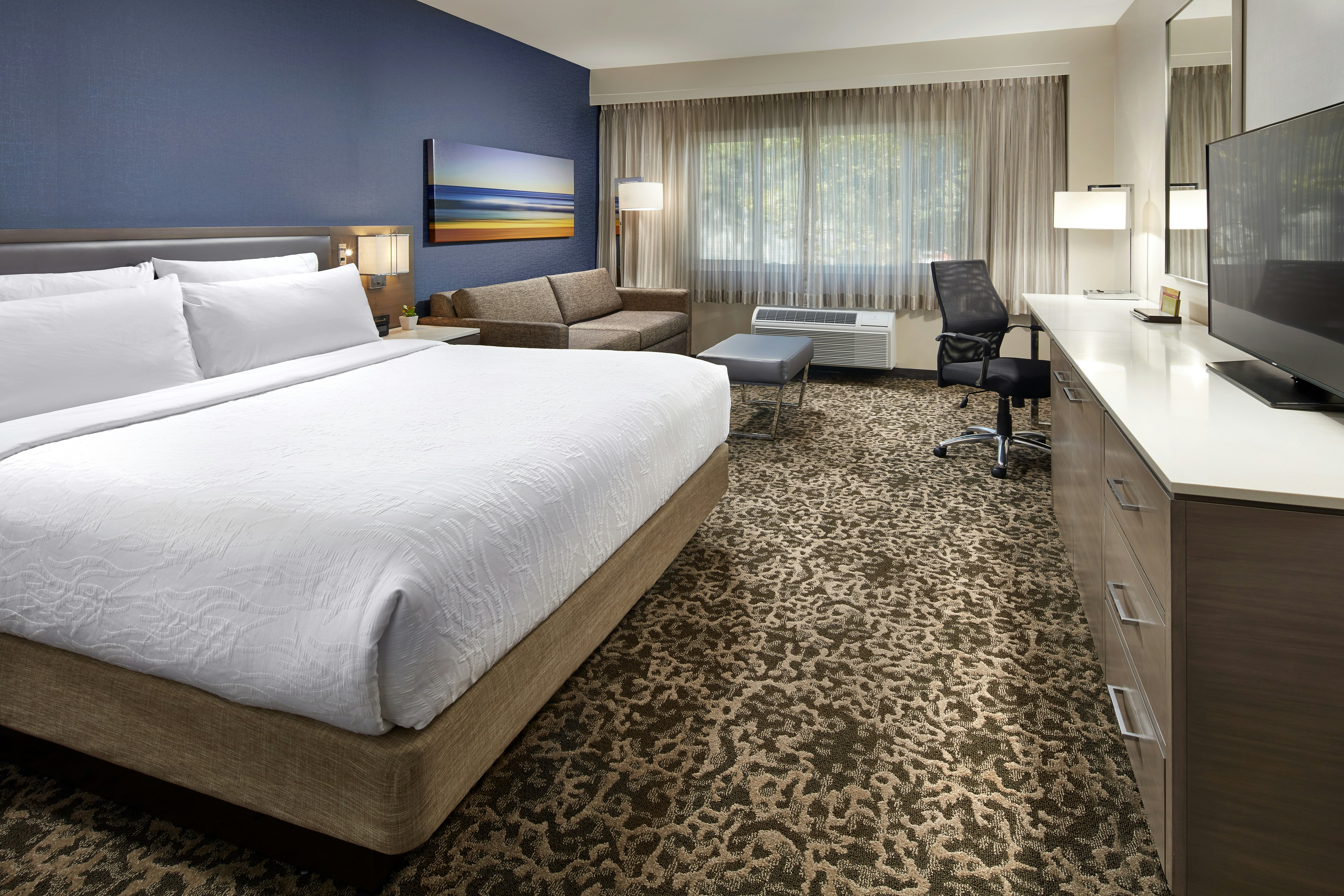 ROOM, KING BED, SOFA