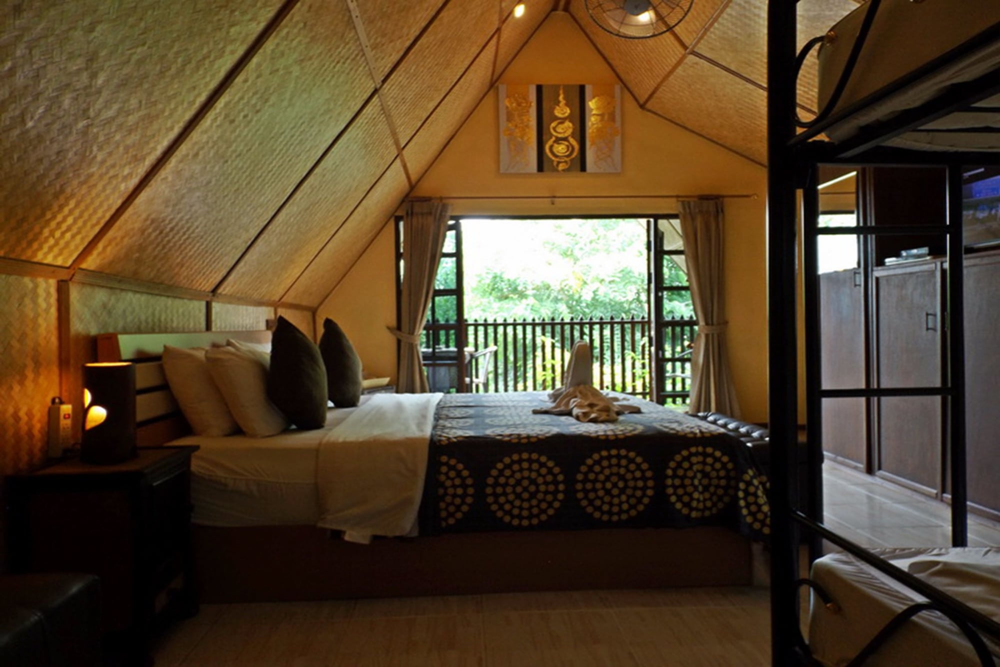 جناح عائلي بسرير كينج وسرير بطابقين، Homestay Chiang Rai 5/9