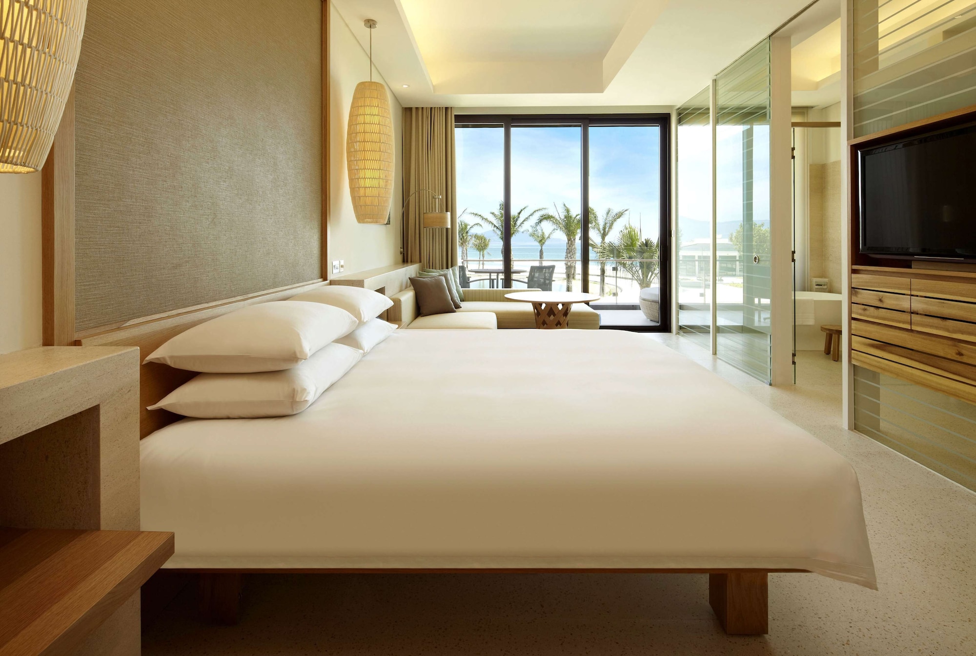غرفة كلوب بسرير كينج بإطلالة على البحر، Hyatt Regency Danang Resort And Spa 7/10